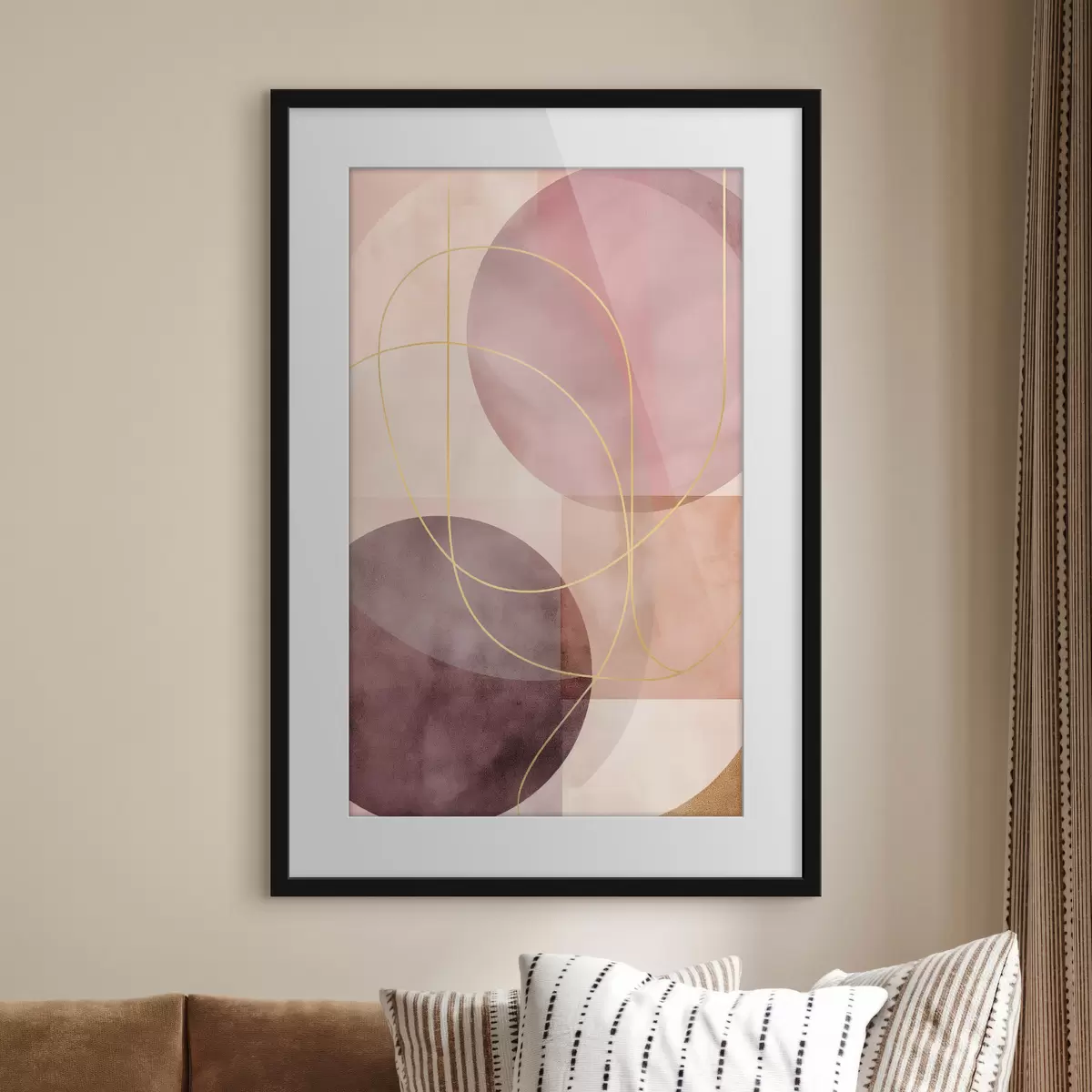 Poster Cerchi e slancio f47070