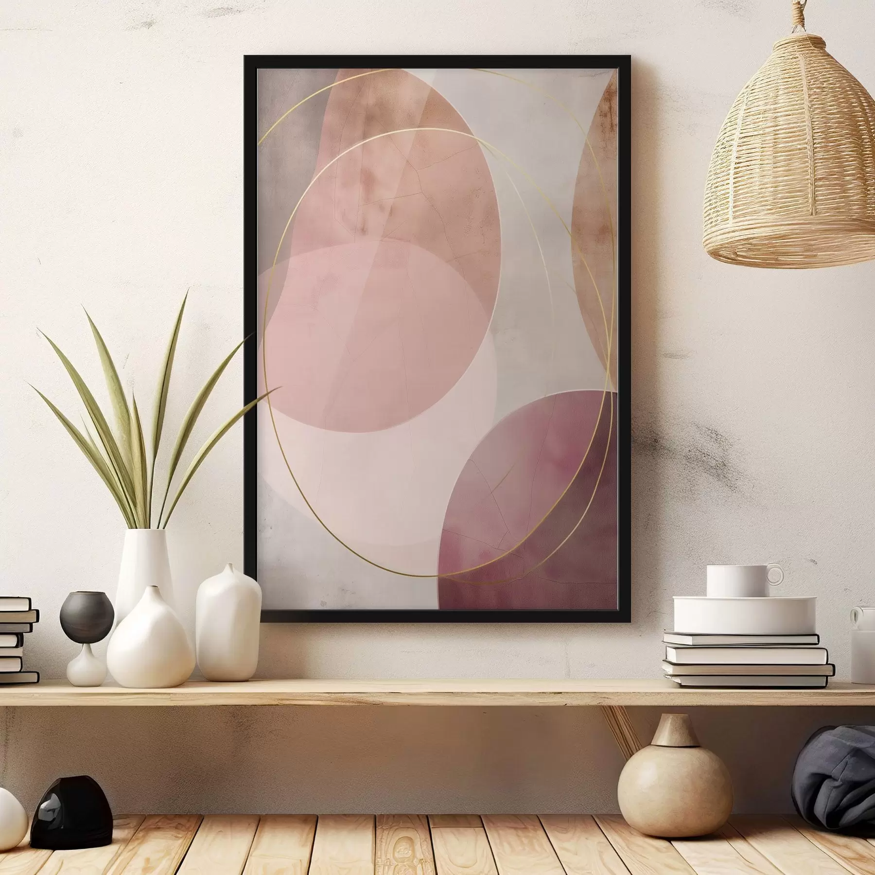 carta da parati Cerchi astratti nr. f47071