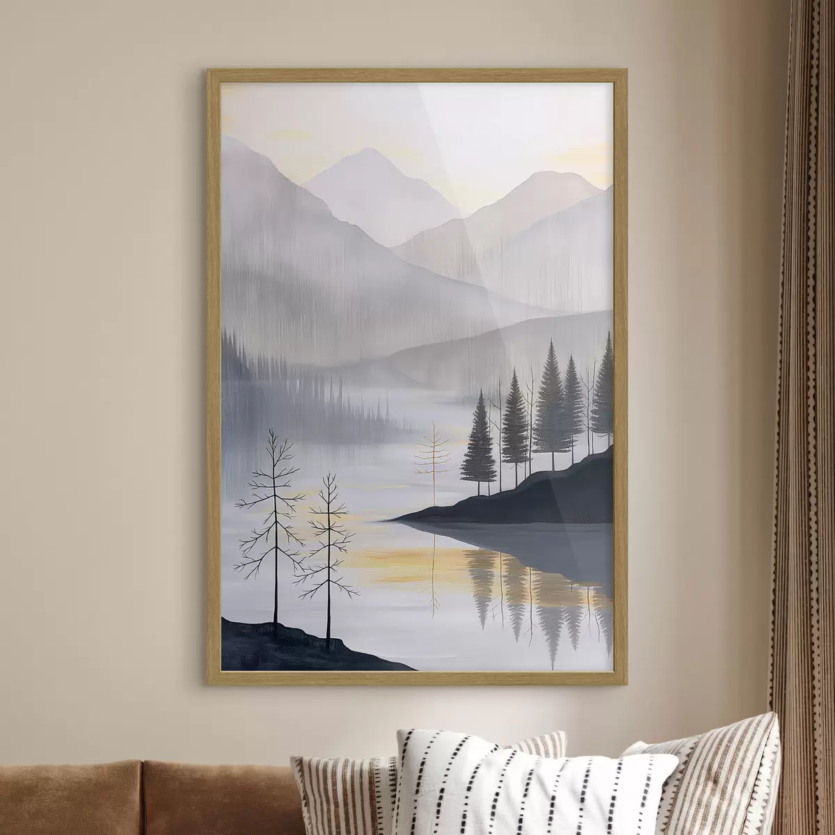 Poster Foresta e montagne f47078