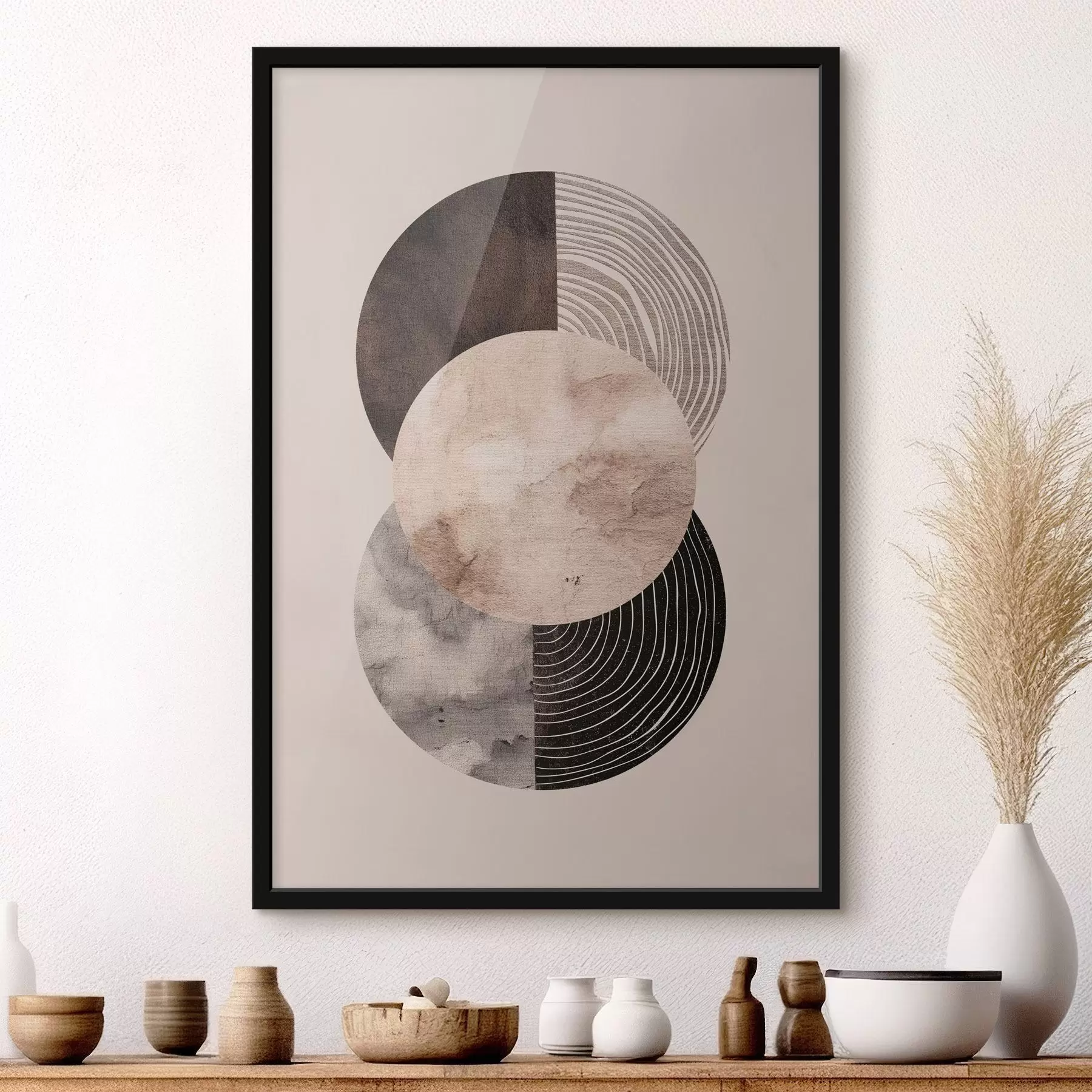 carta da parati Tre cerchi nr. f47081