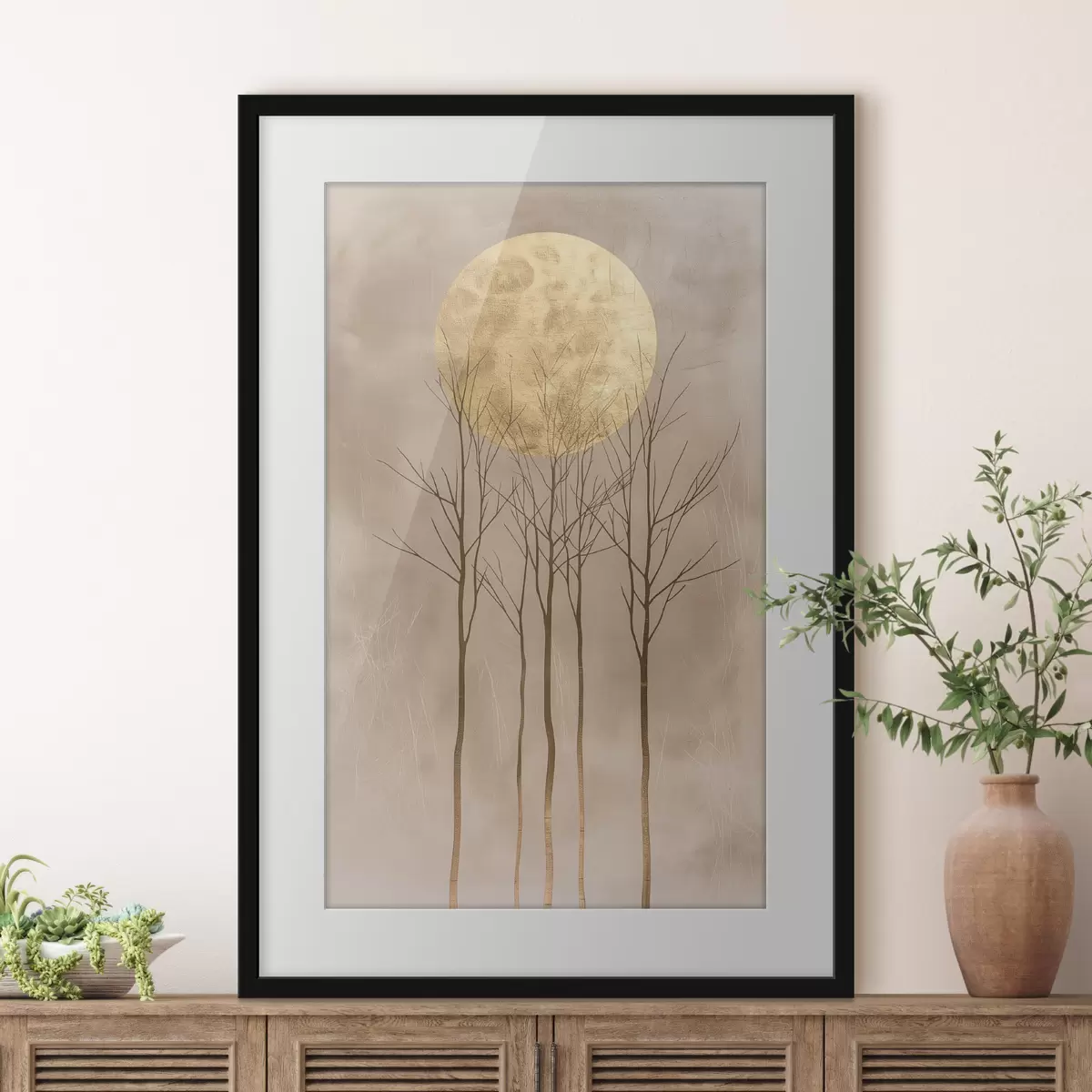Poster Albero e luce f47083