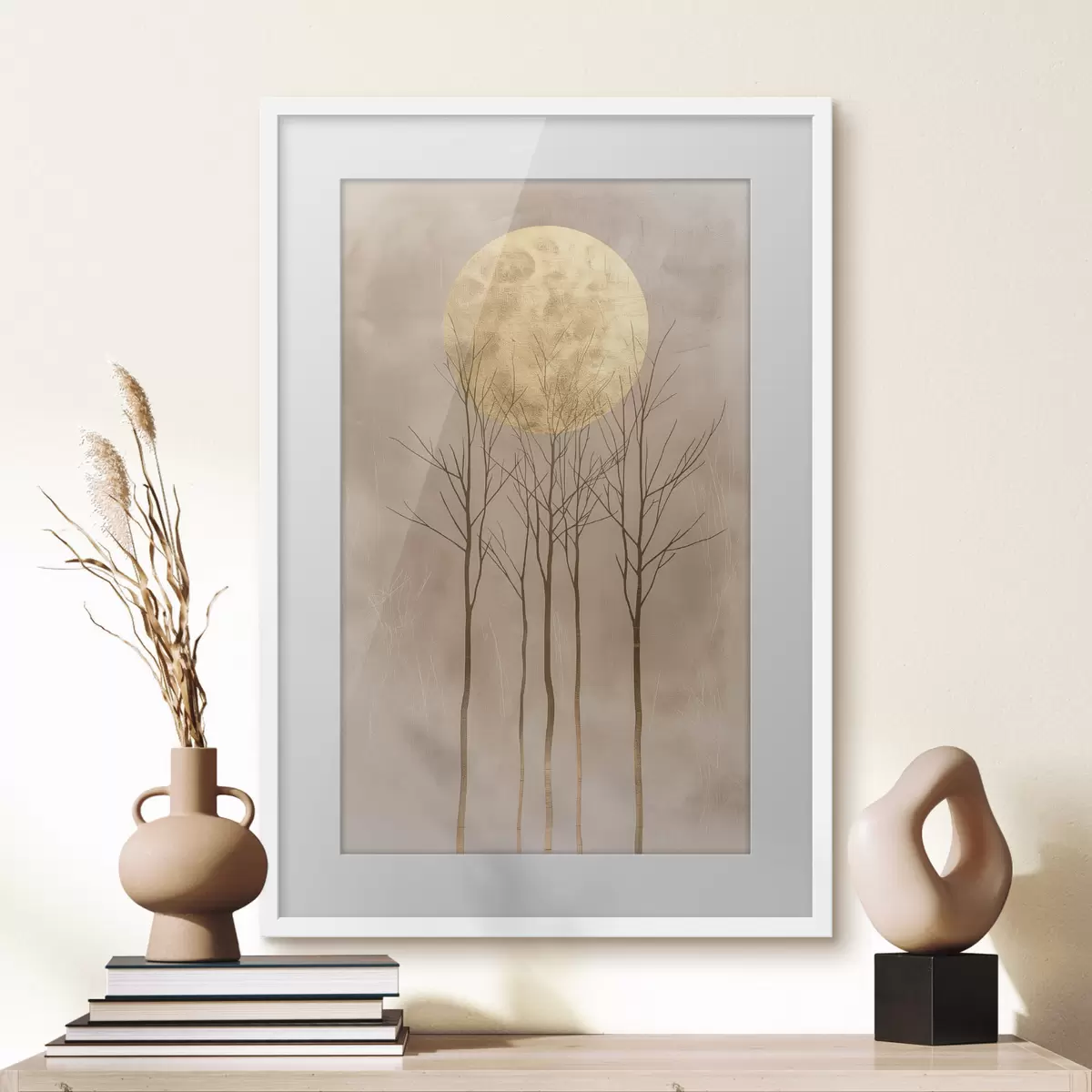 Poster Albero e luce f47083