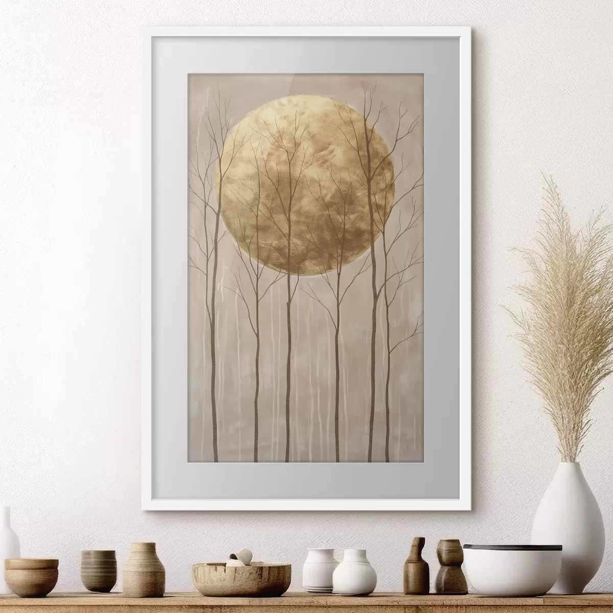 Poster Albero e colori f47084