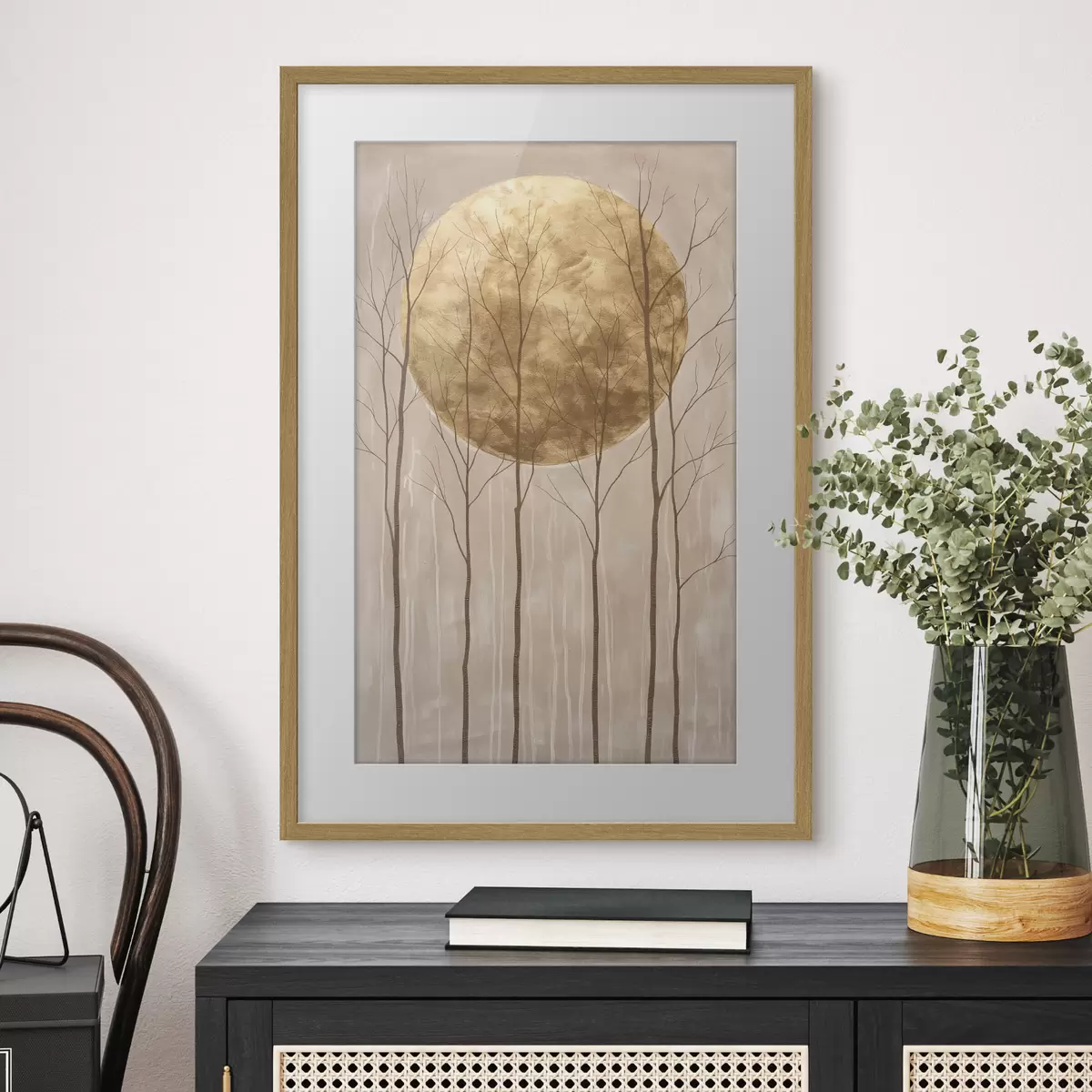 Poster Albero e colori f47084
