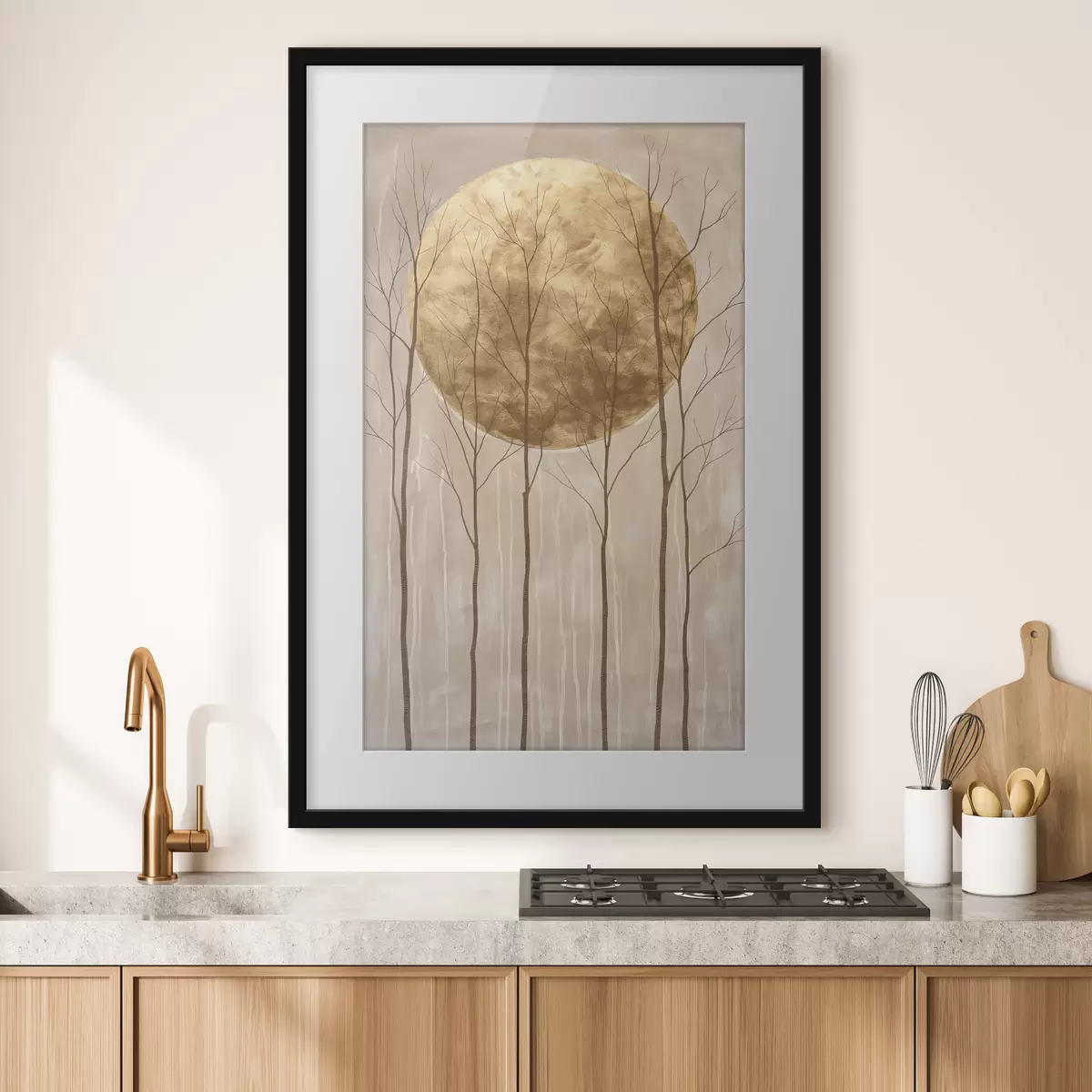 Poster Albero e colori f47084