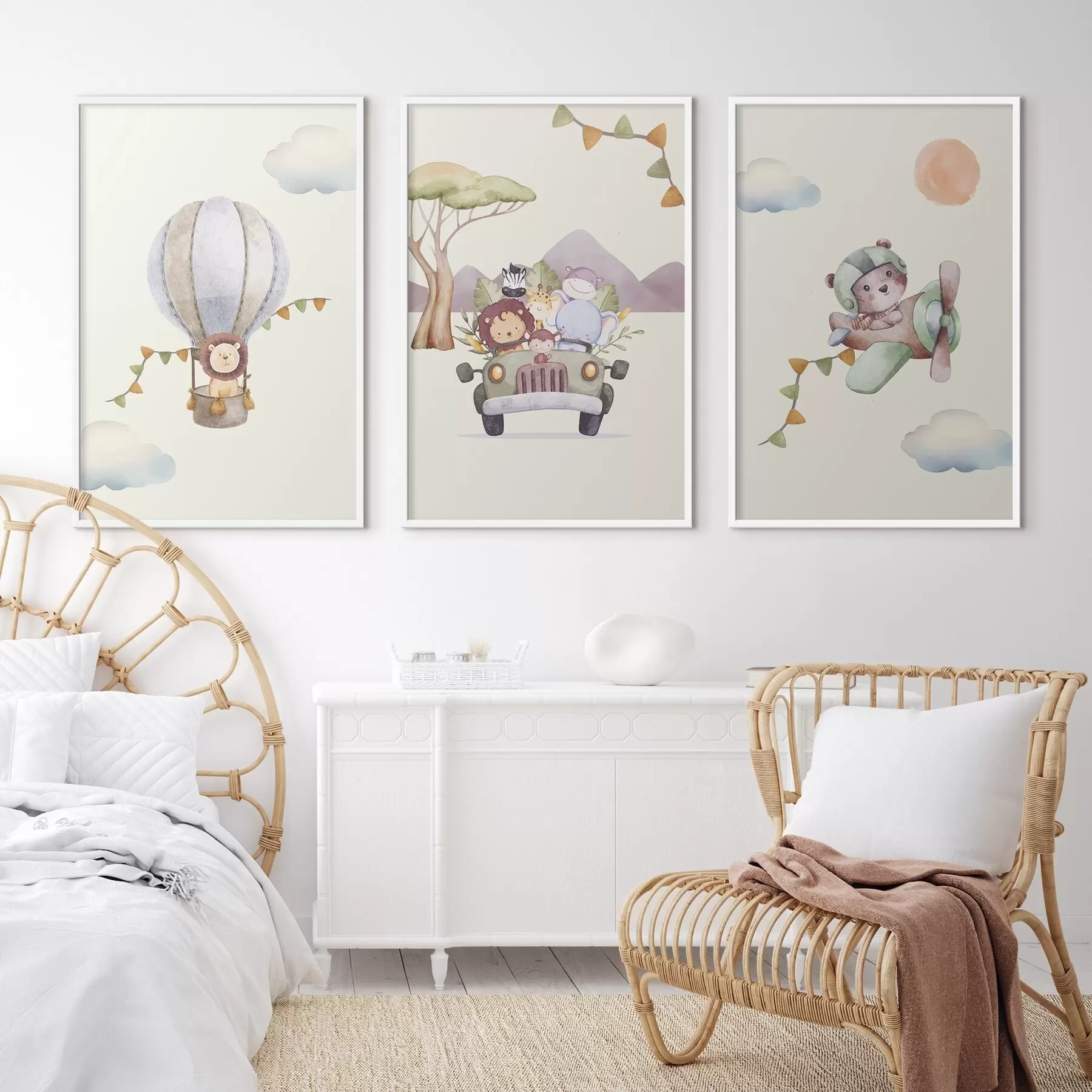 carta da parati Avventure tra cieli e strade da sogno nr. d00295