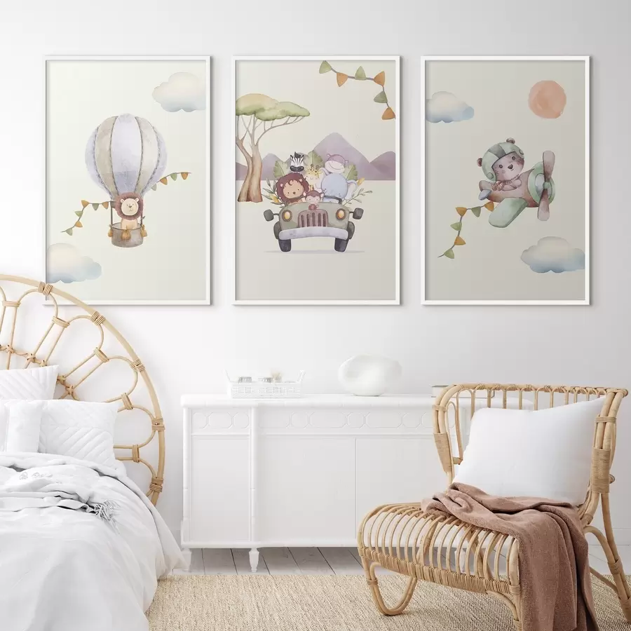 carta da parati Avventure tra cieli e strade da sogno nr. d00295