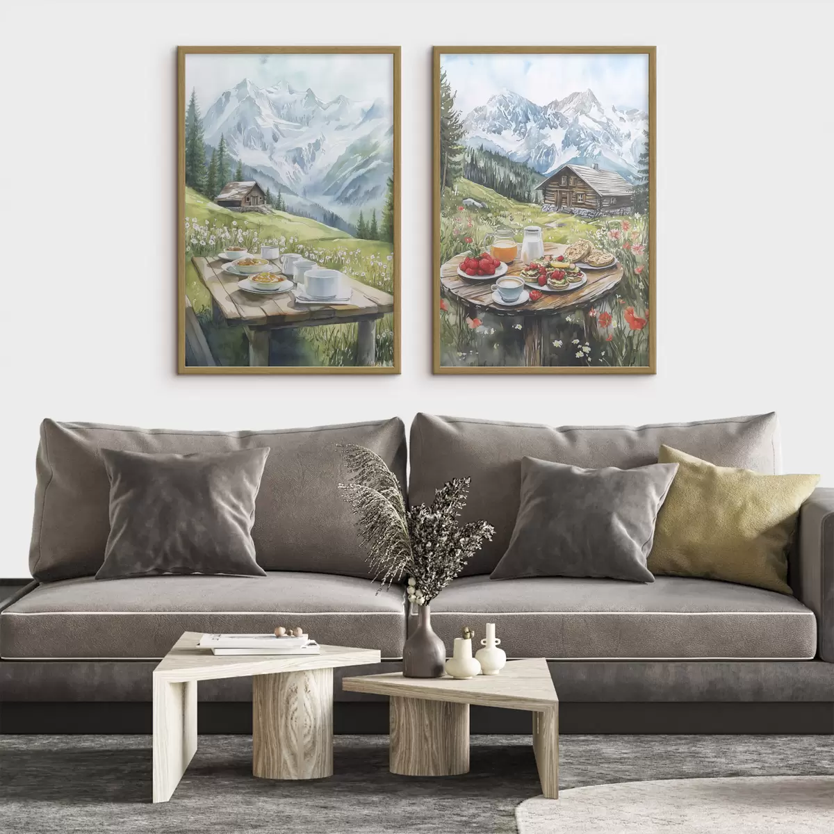 Poster Montagne e gioia d00403
