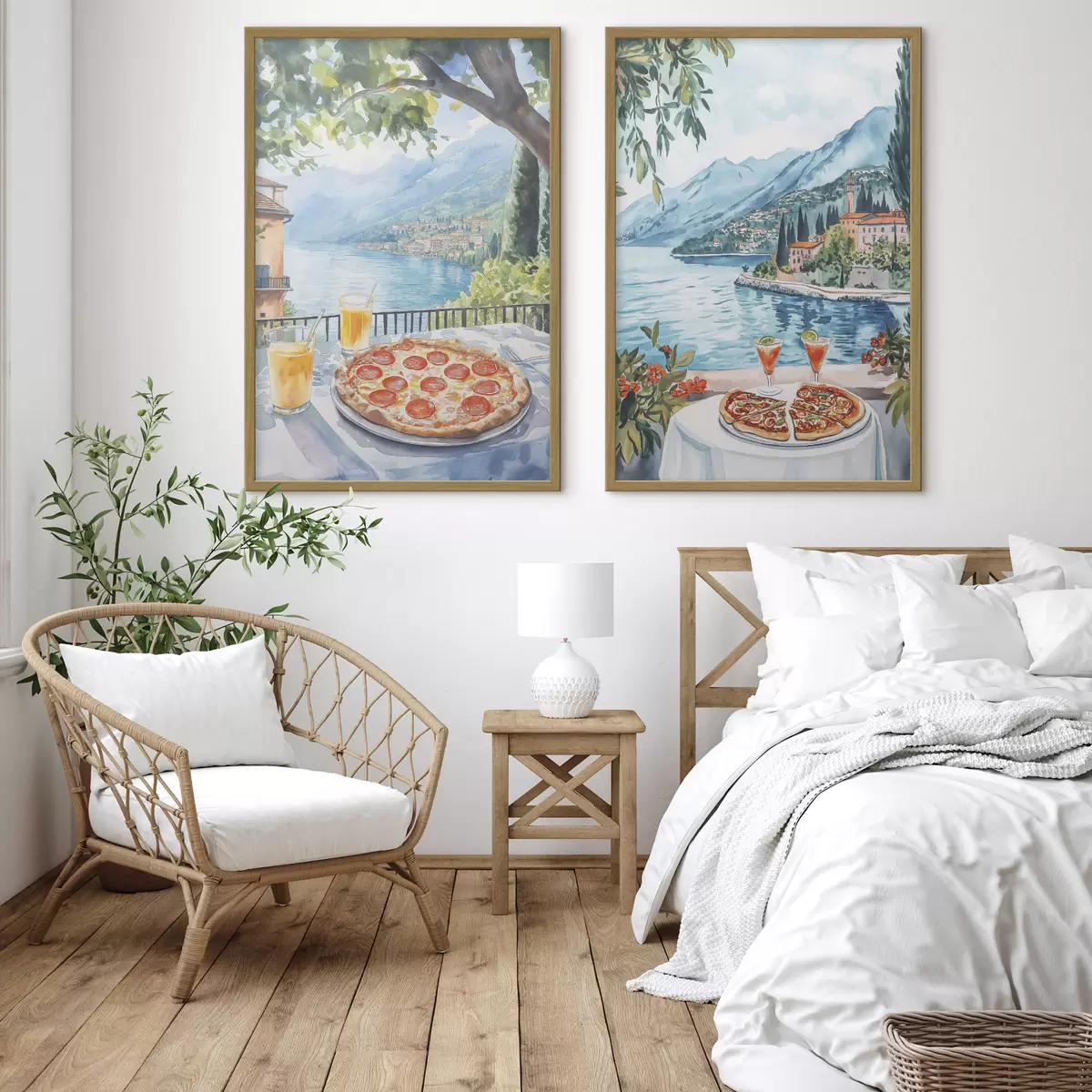 Poster Lago e fiducia d00406