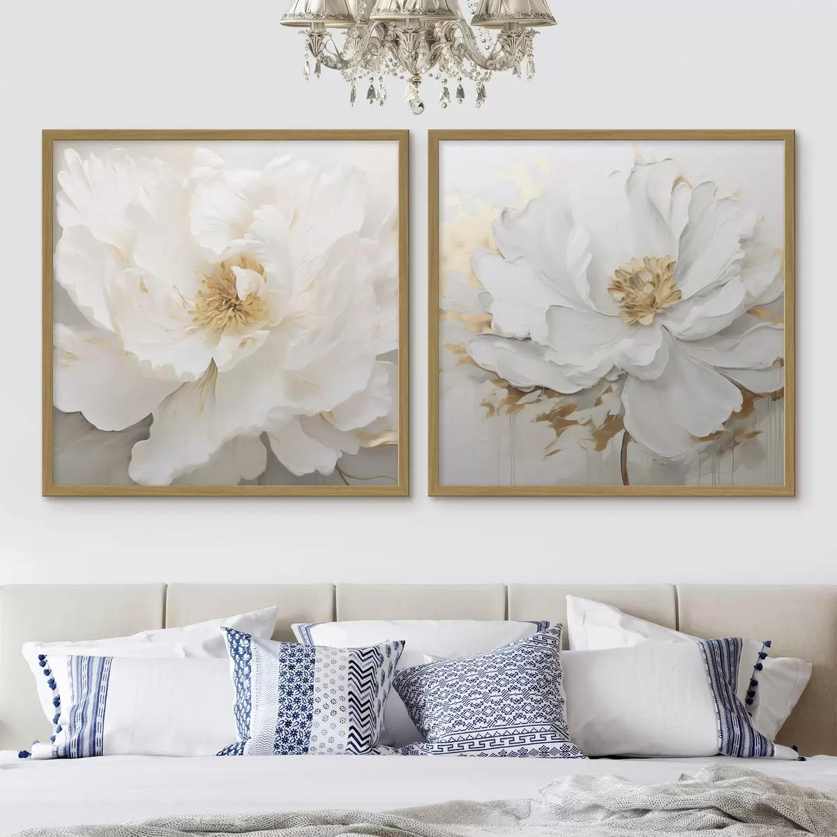 Poster Splendidi fiori grandi e leggeri d00424
