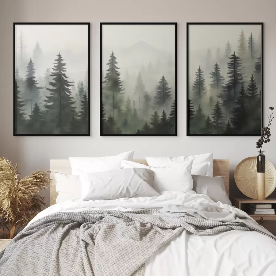 carta da parati Paesaggio forestale nr. d00431