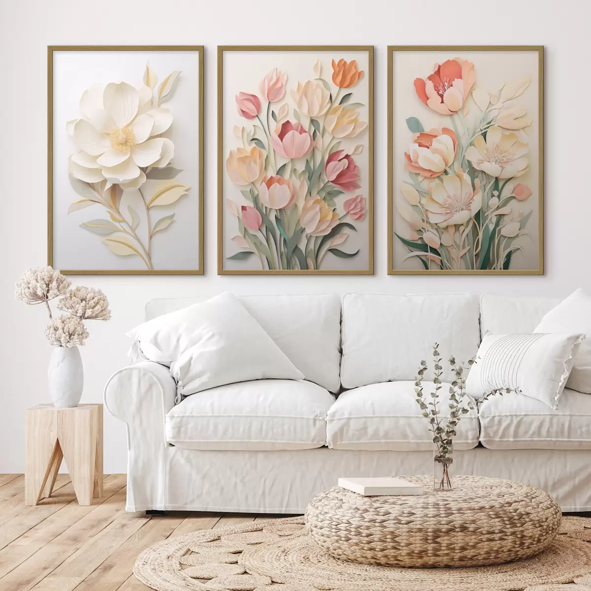 Poster Fiori di carta d00432