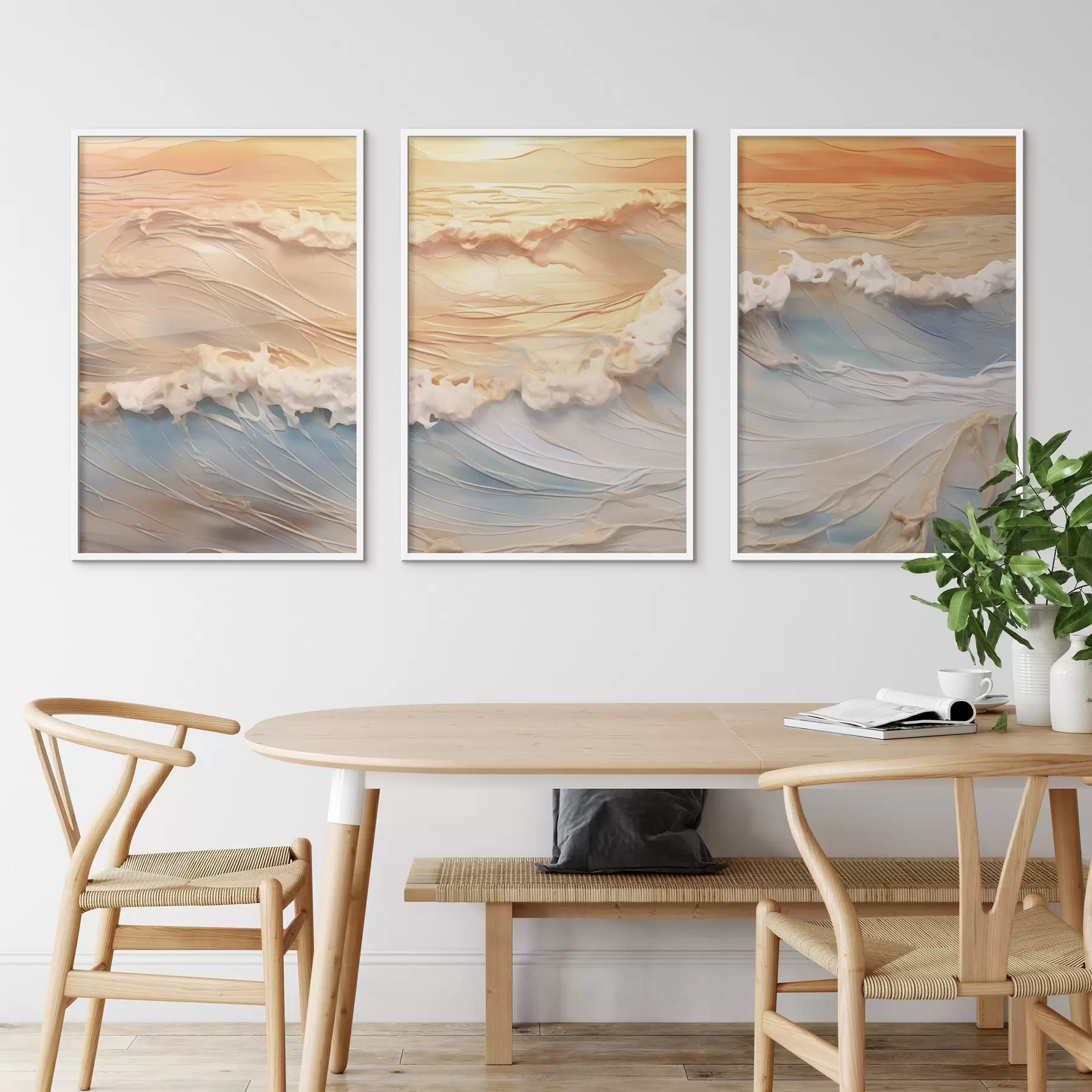 carta da parati Onde colorate del mare nr. d00437