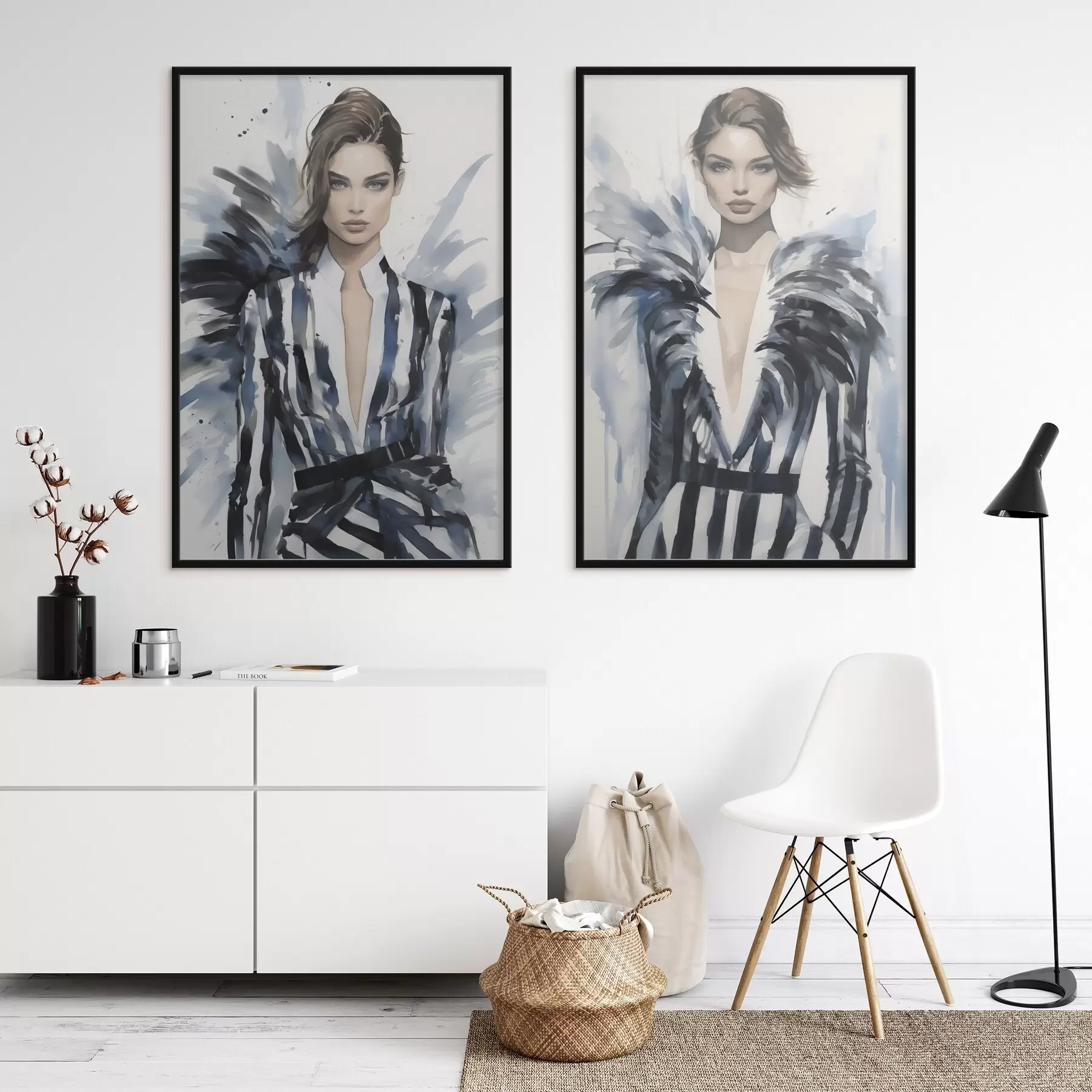 carta da parati Modelle alla moda nr. d00439