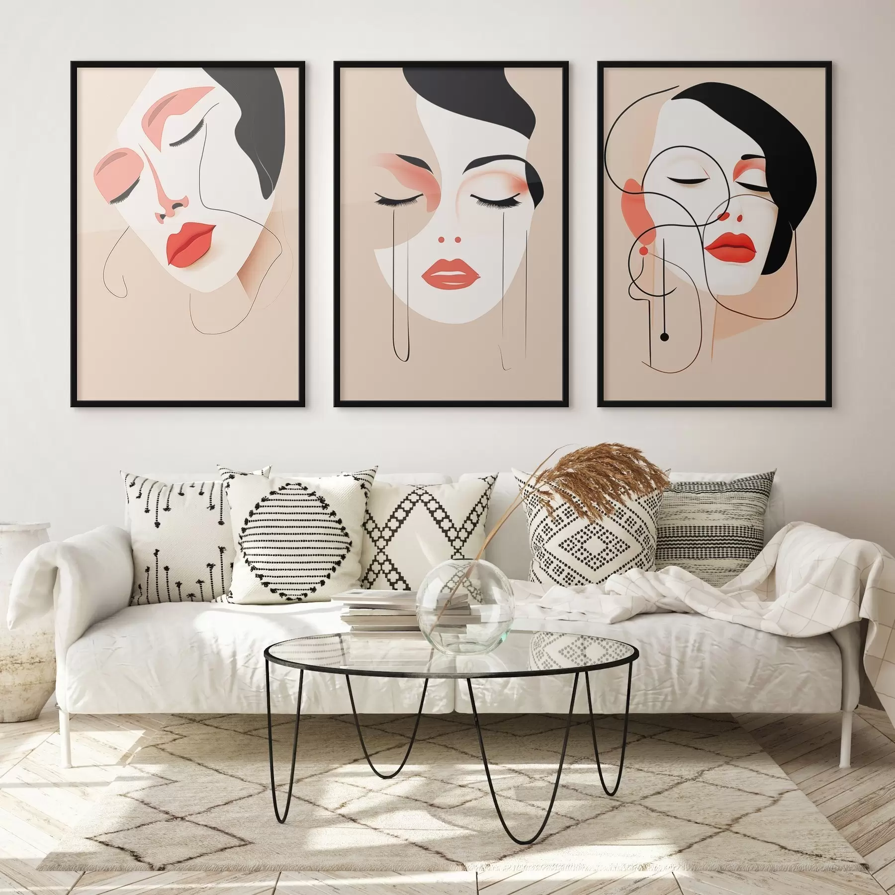 carta da parati Armonia, tre facce, colori vivaci nr. d00454