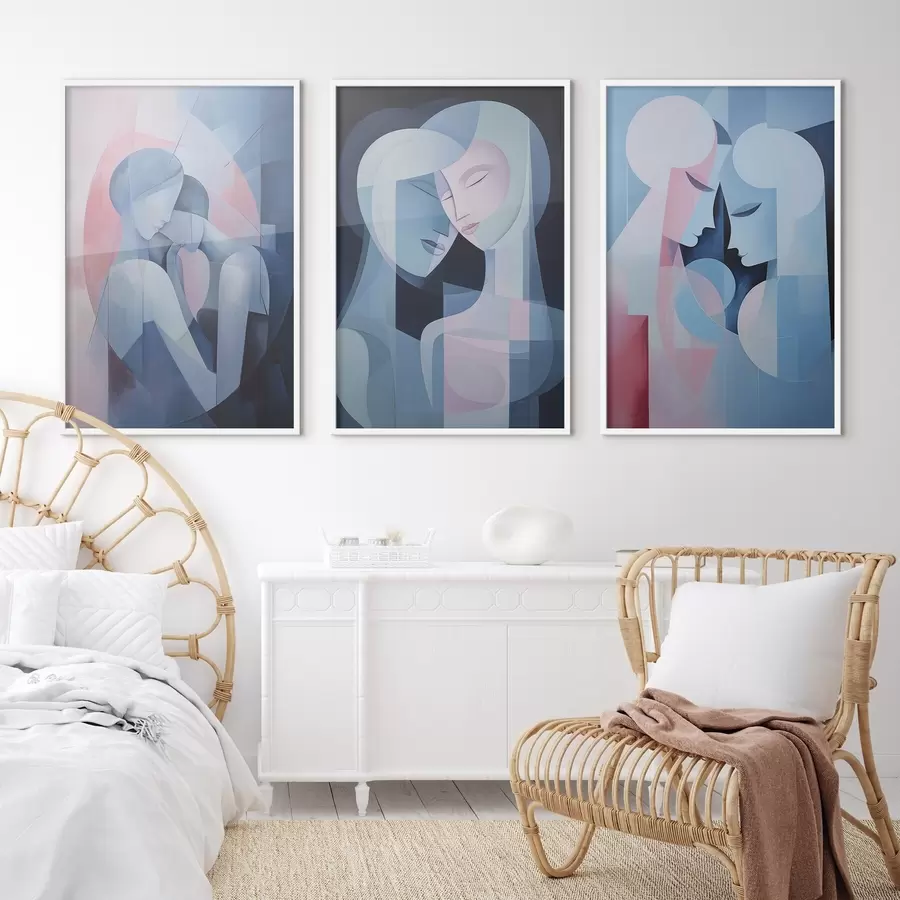 carta da parati Tenerezza nelle forme nr. d00458