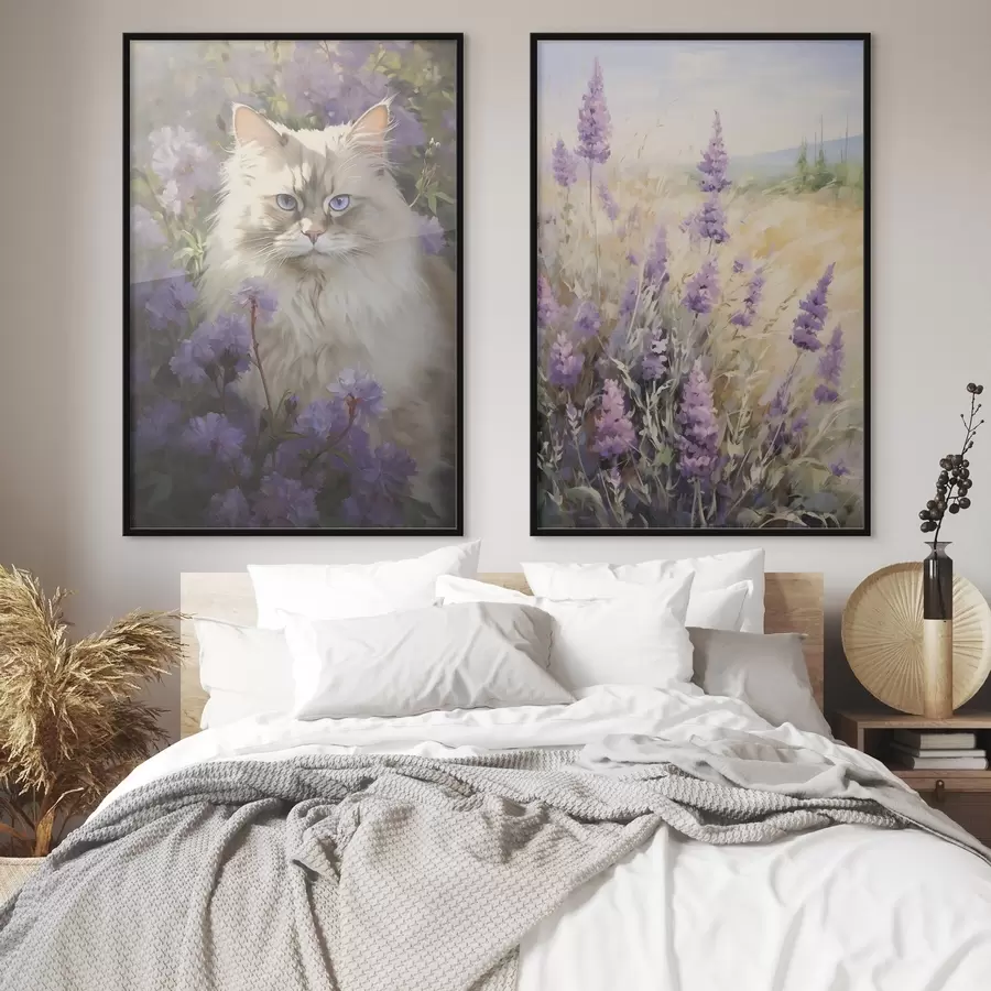 carta da parati Silenzio floreale nr. d00459