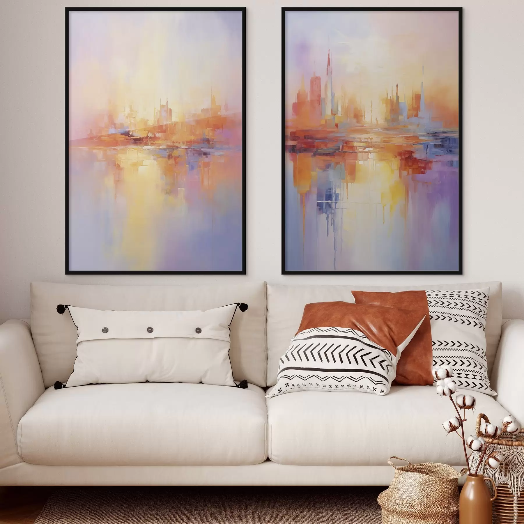 carta da parati Città multicolore nr. d00462