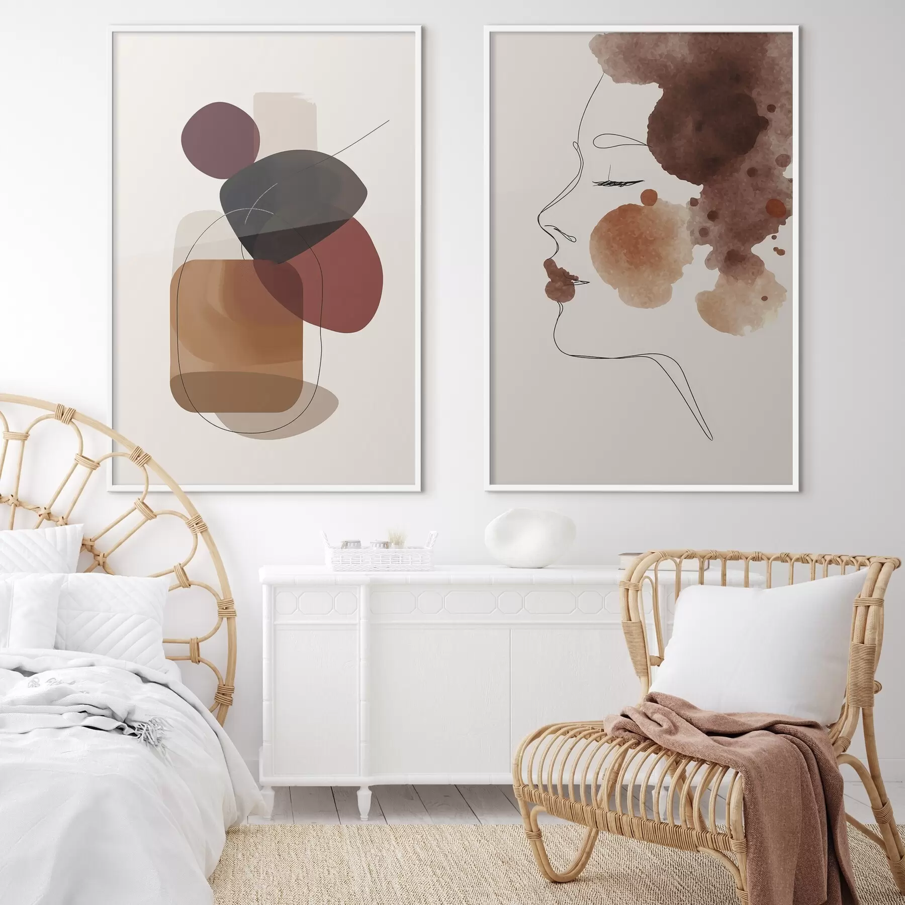 carta da parati Contorni delicati nr. d00466