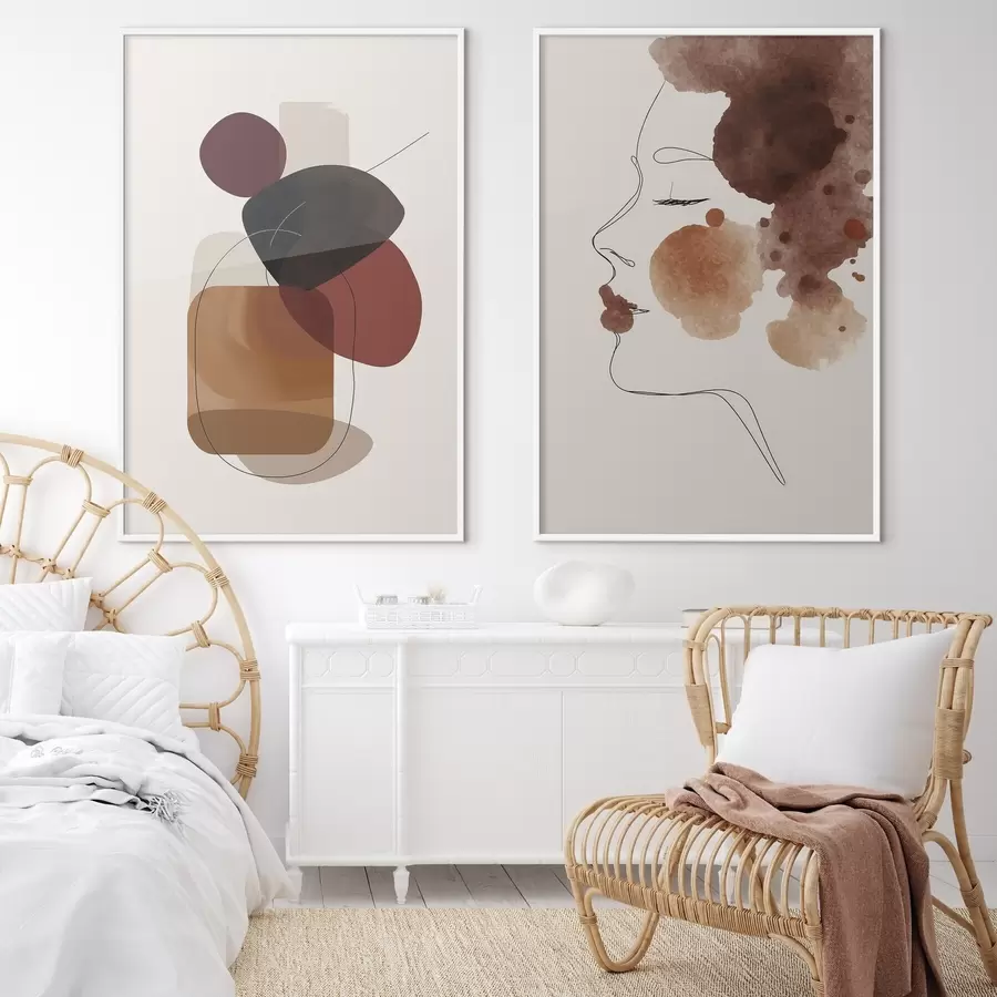 carta da parati Contorni delicati nr. d00466