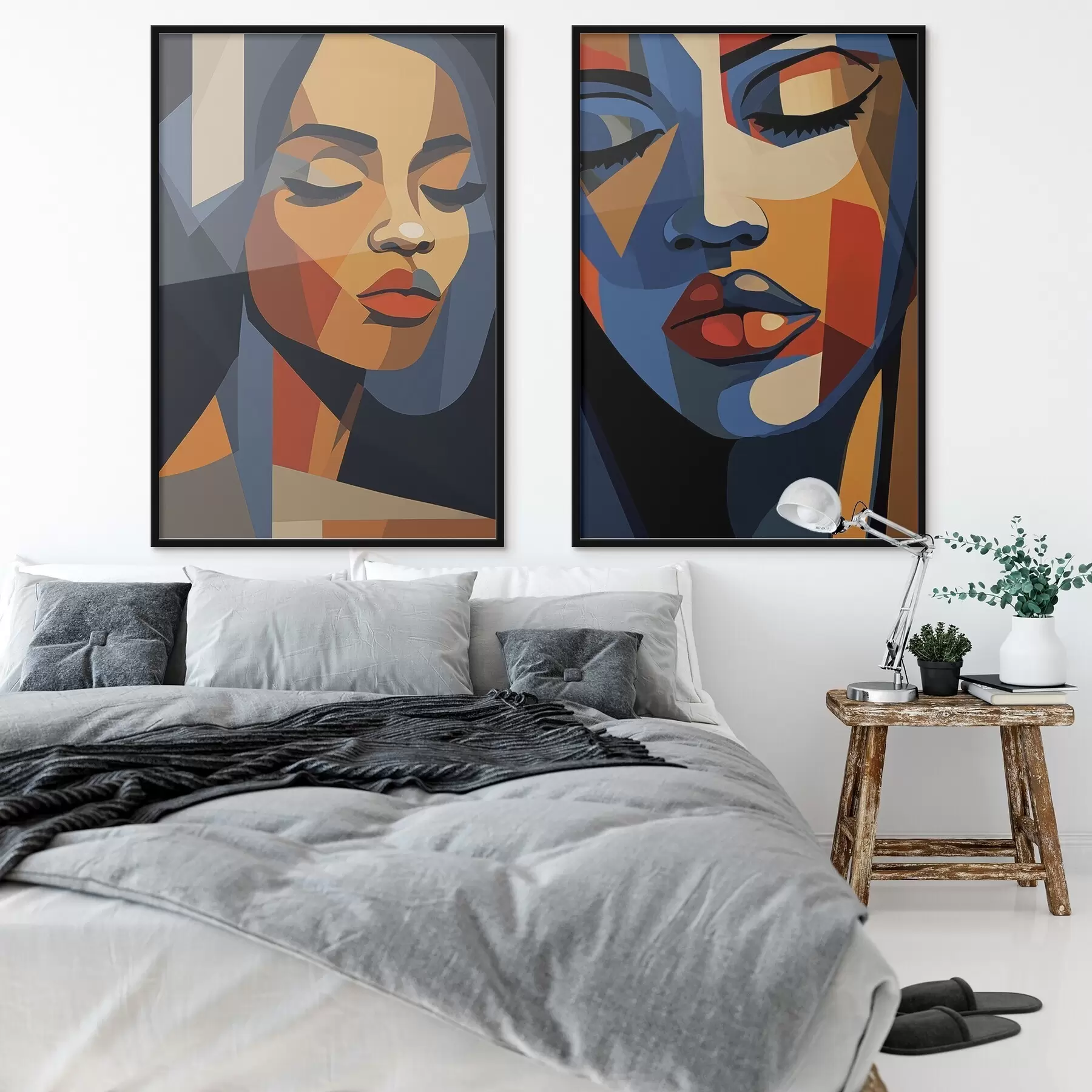 carta da parati Ritratti colorati in stile pop art nr. d00467