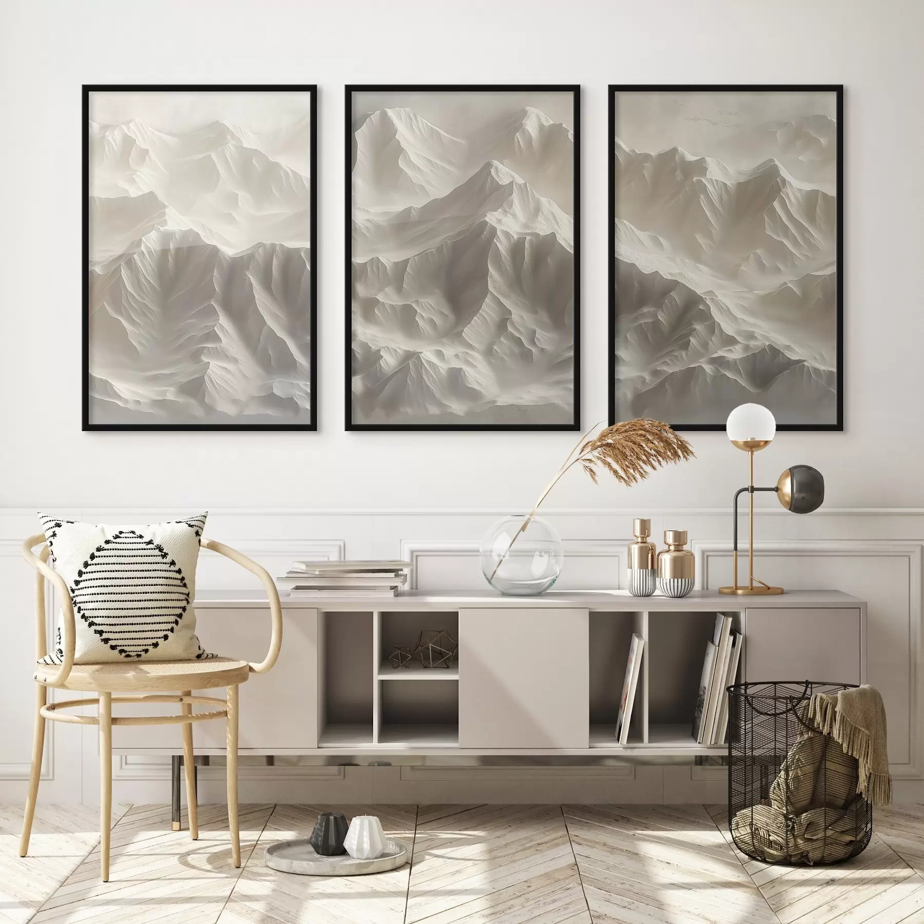 carta da parati Scogliere bianche nr. d00471