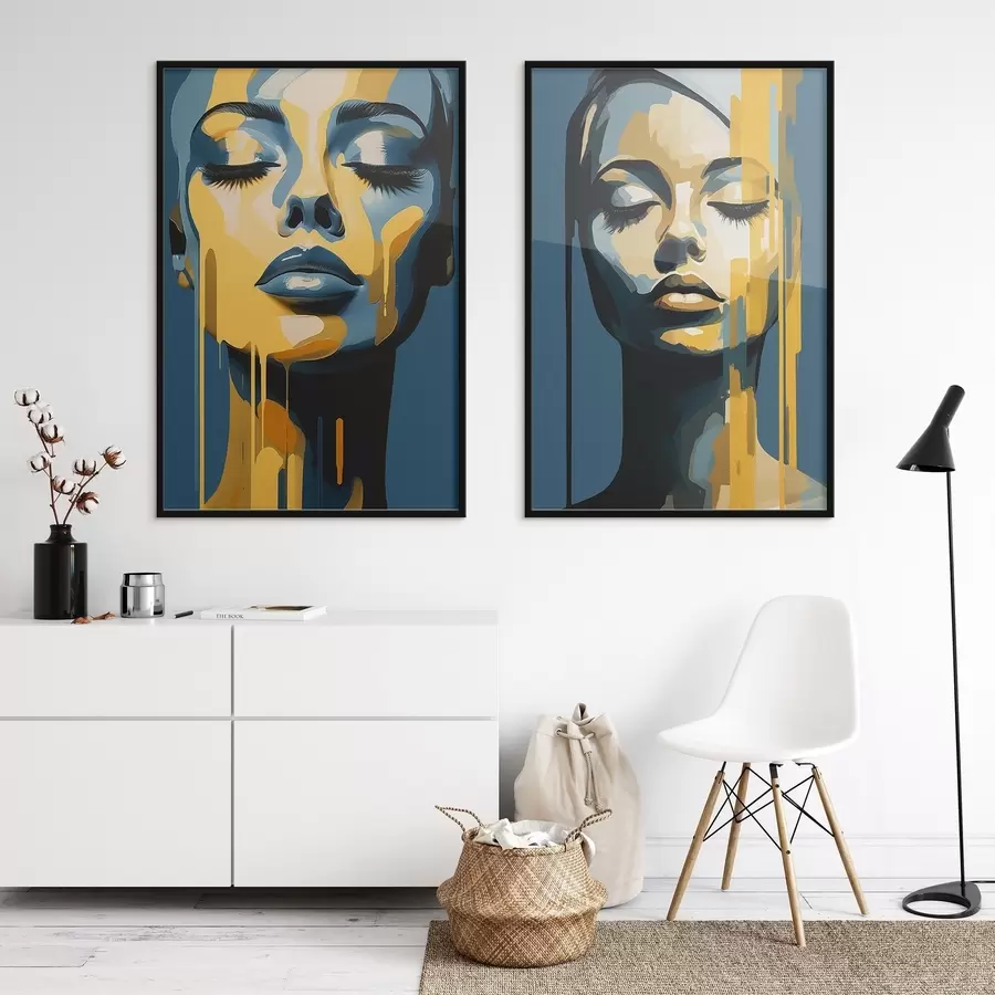 carta da parati Ritratti di donne nr. d00474