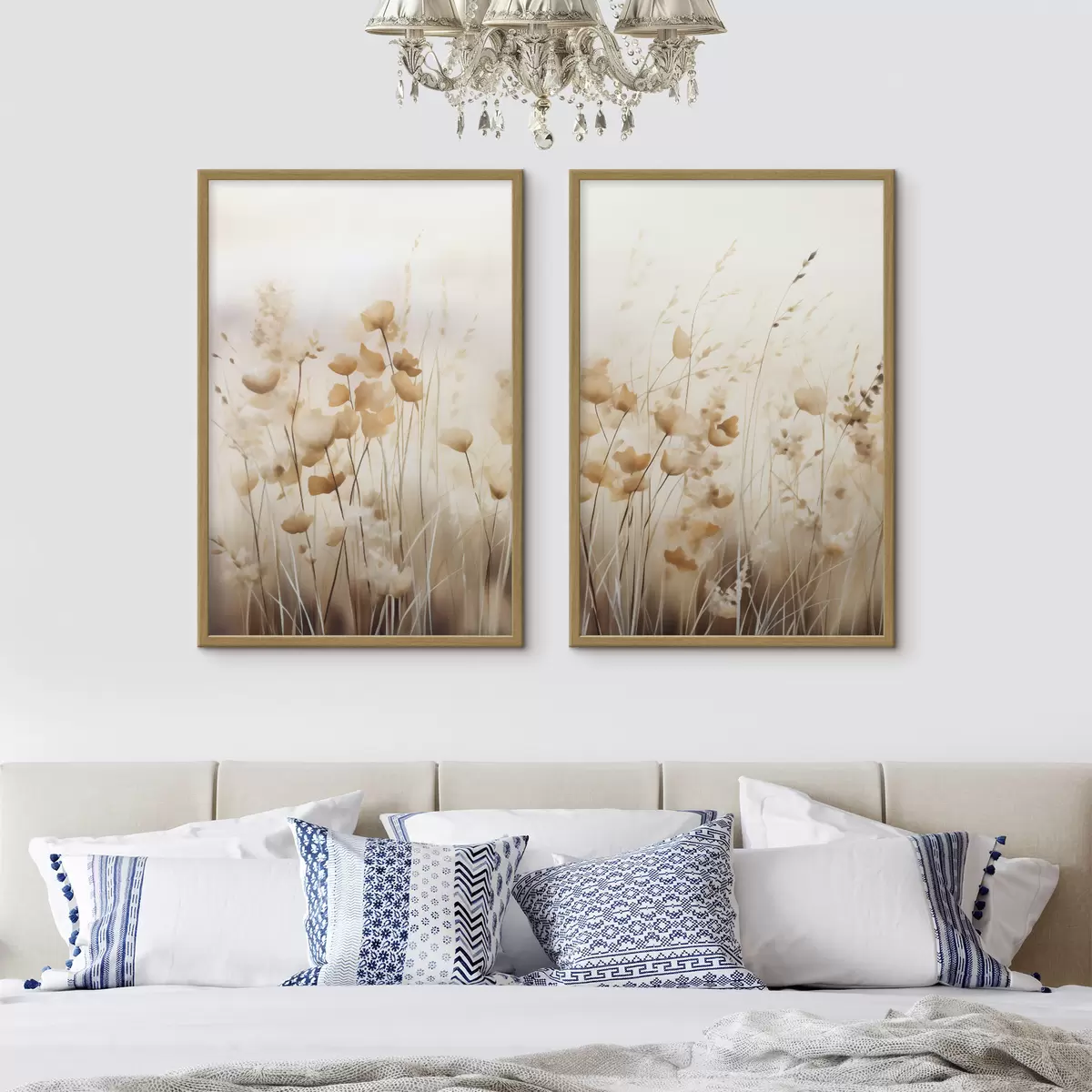 Poster Fiori selvatici astratti d00481