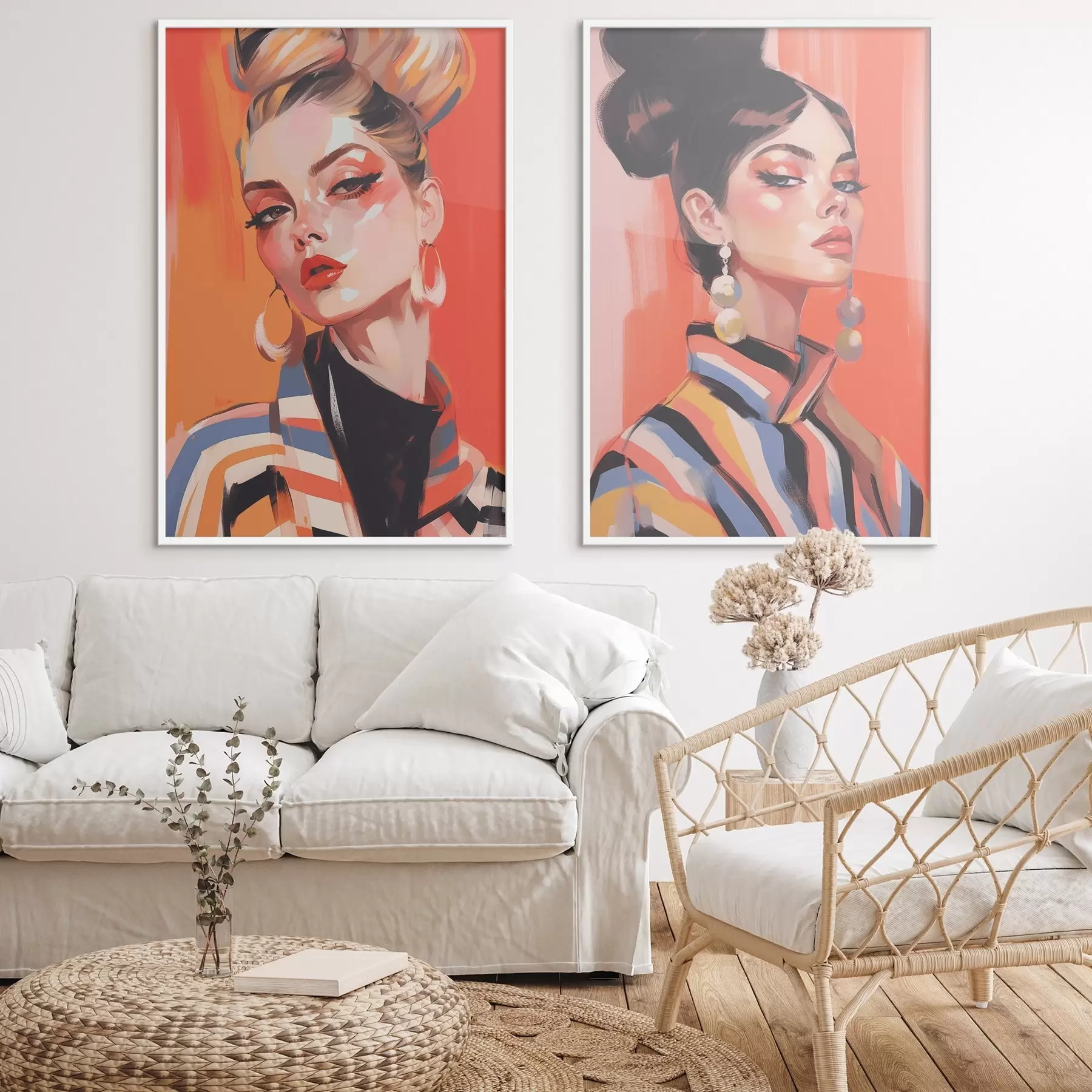 carta da parati Ritratti di donne nr. d00498