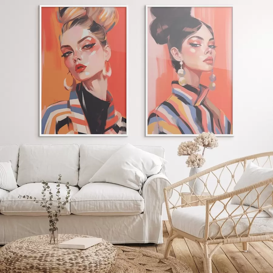 carta da parati Ritratti di donne nr. d00498