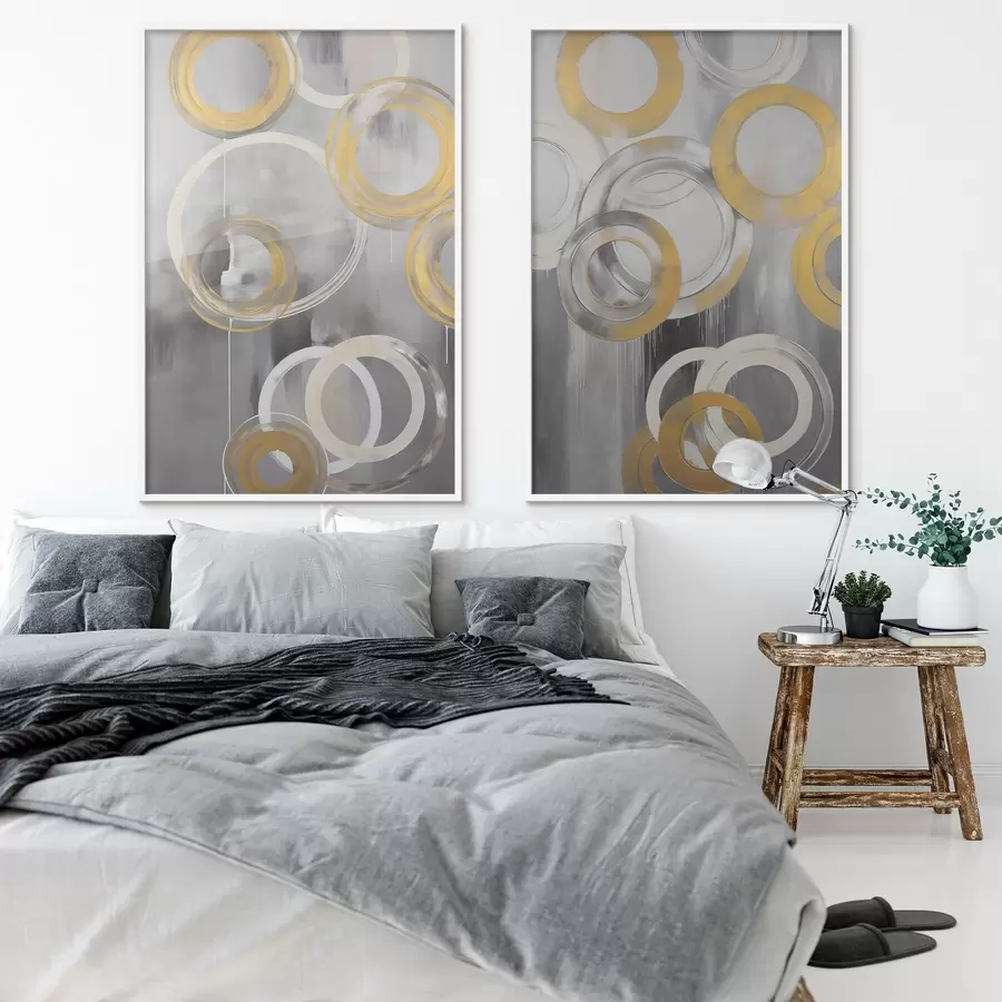 carta da parati Astrazione con i cerchi nr. d00509