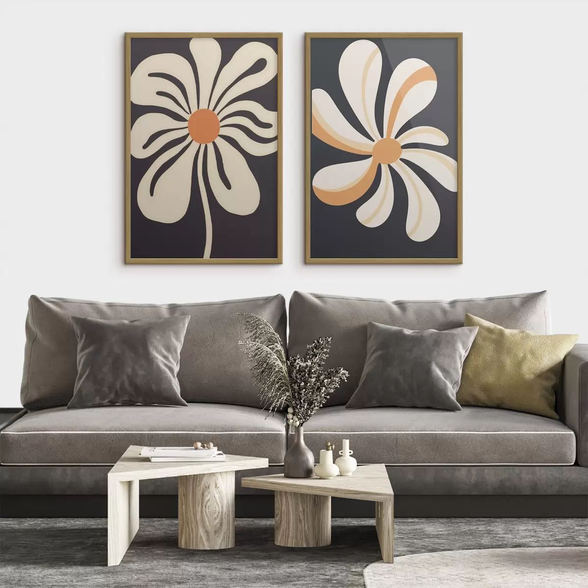 Poster Fiori grafici d00512