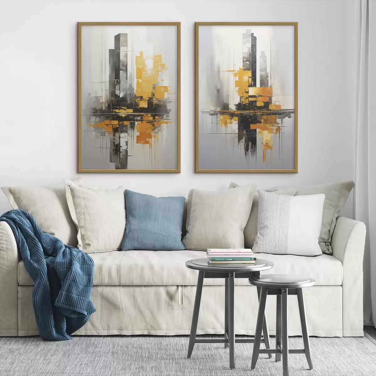 Poster Grattacieli astratti d00515