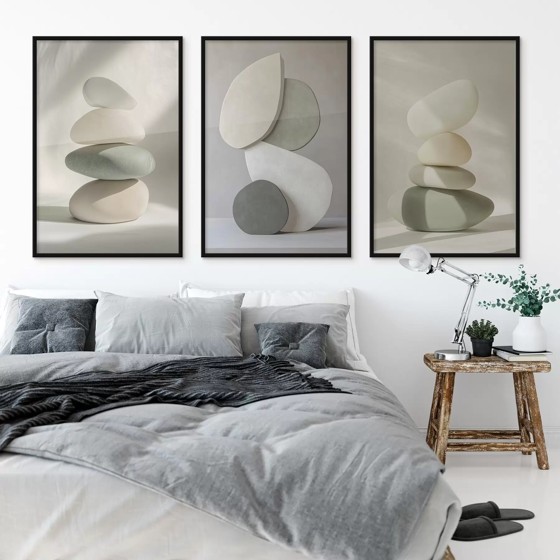 carta da parati Pietre estetiche pealistiche, decorazione della casa, illuminazione naturale nr. d00418