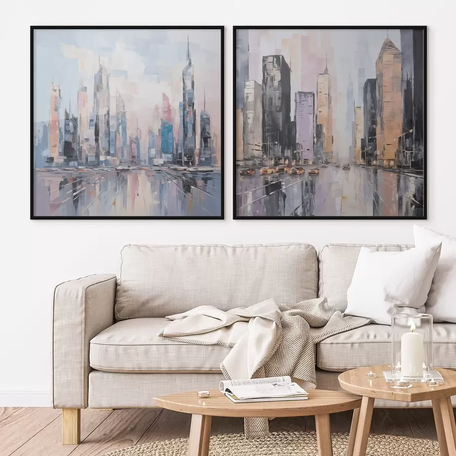 carta da parati Imitazione astratta della pittura urbana nr. d01032