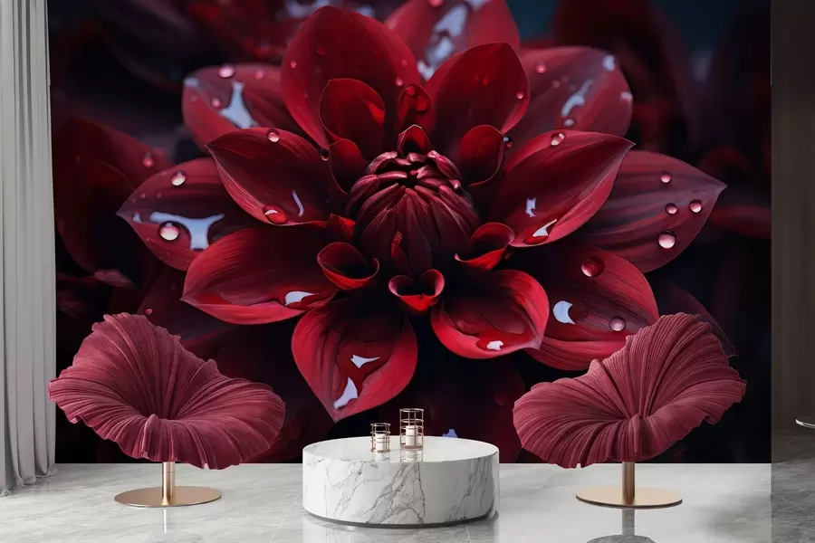 carta da parati Giuscio Crisantemo nr. w05057