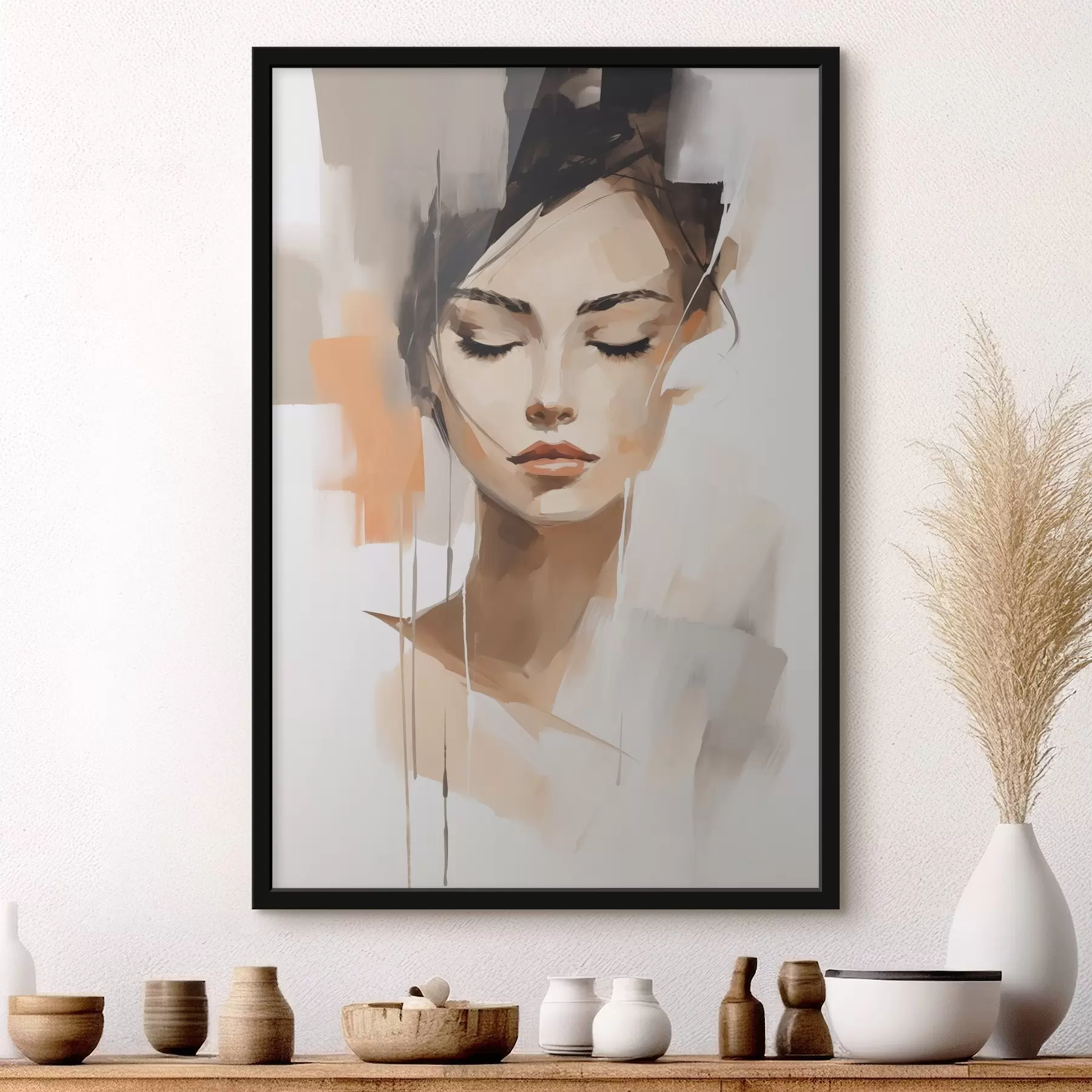 carta da parati Ritratto di ragazza nr. f47150