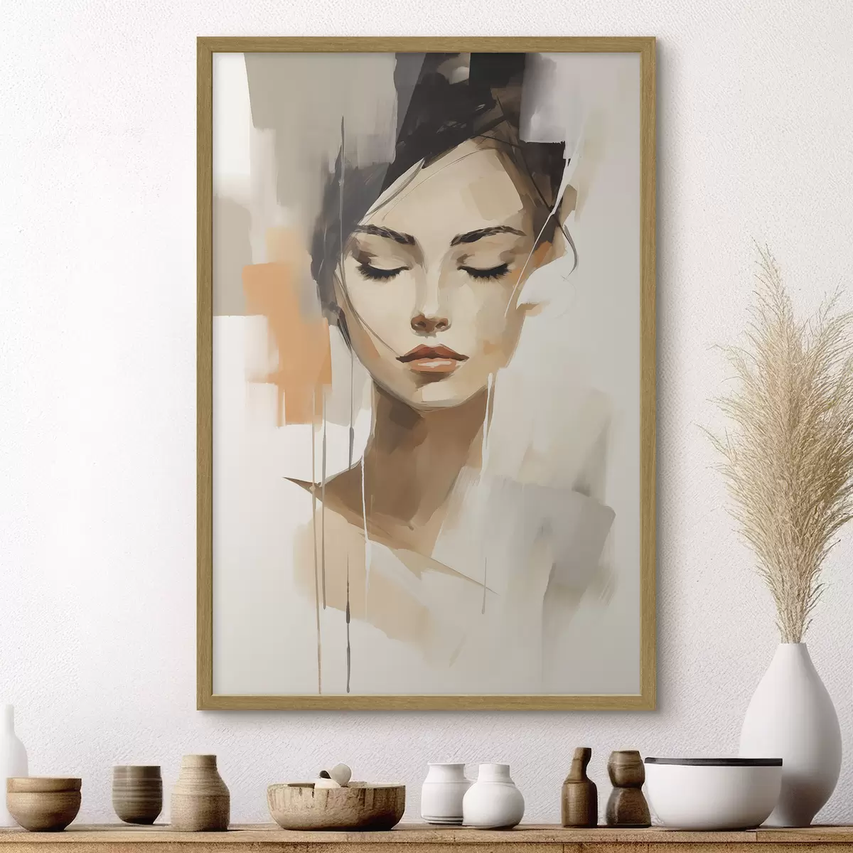 Poster Ritratto di ragazza f47150