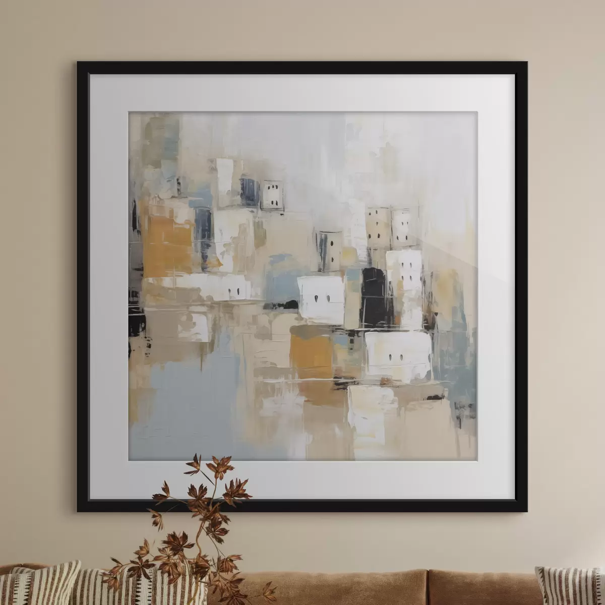 Poster Città sospesa nel silenzio f47242