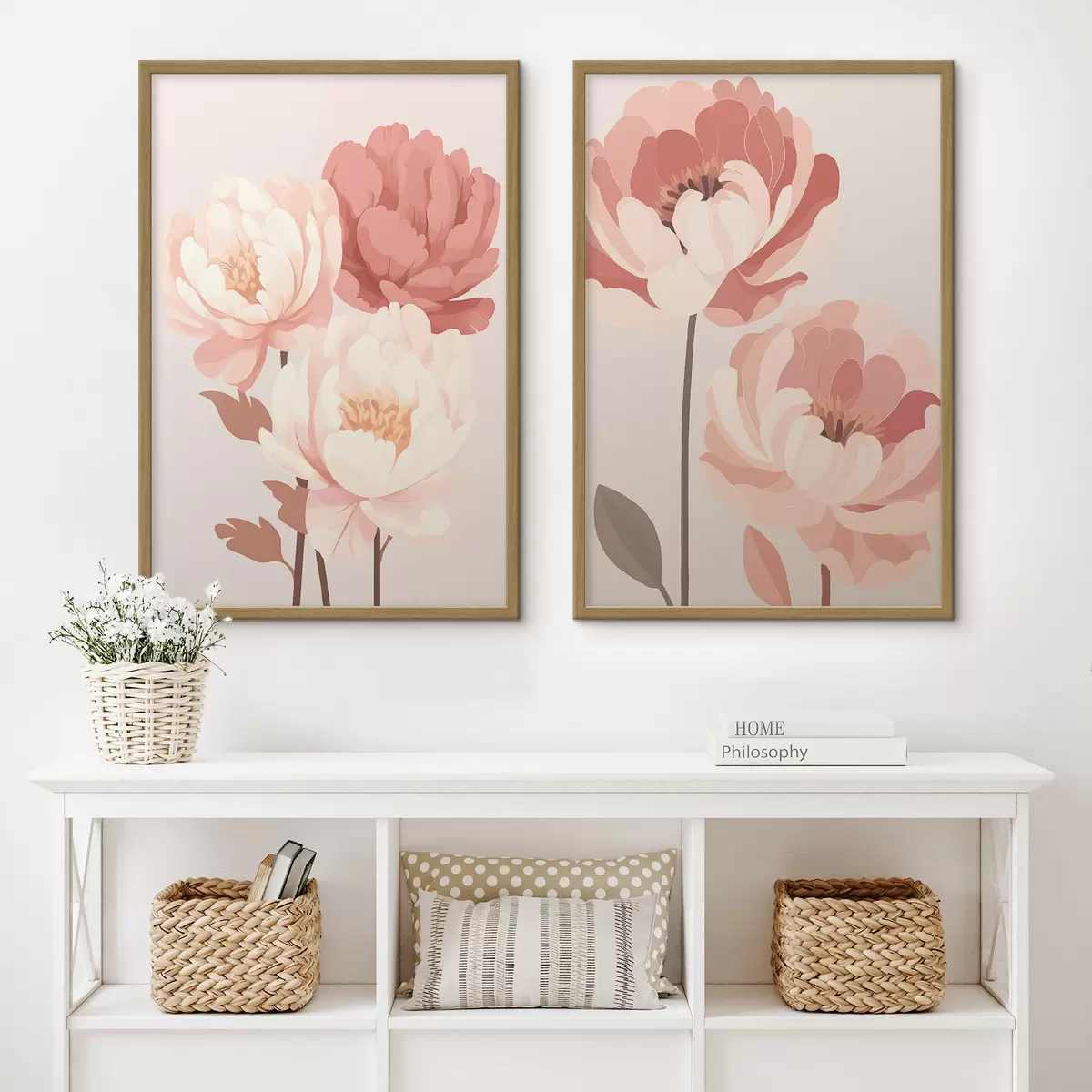 Poster Peonie e amore d00850