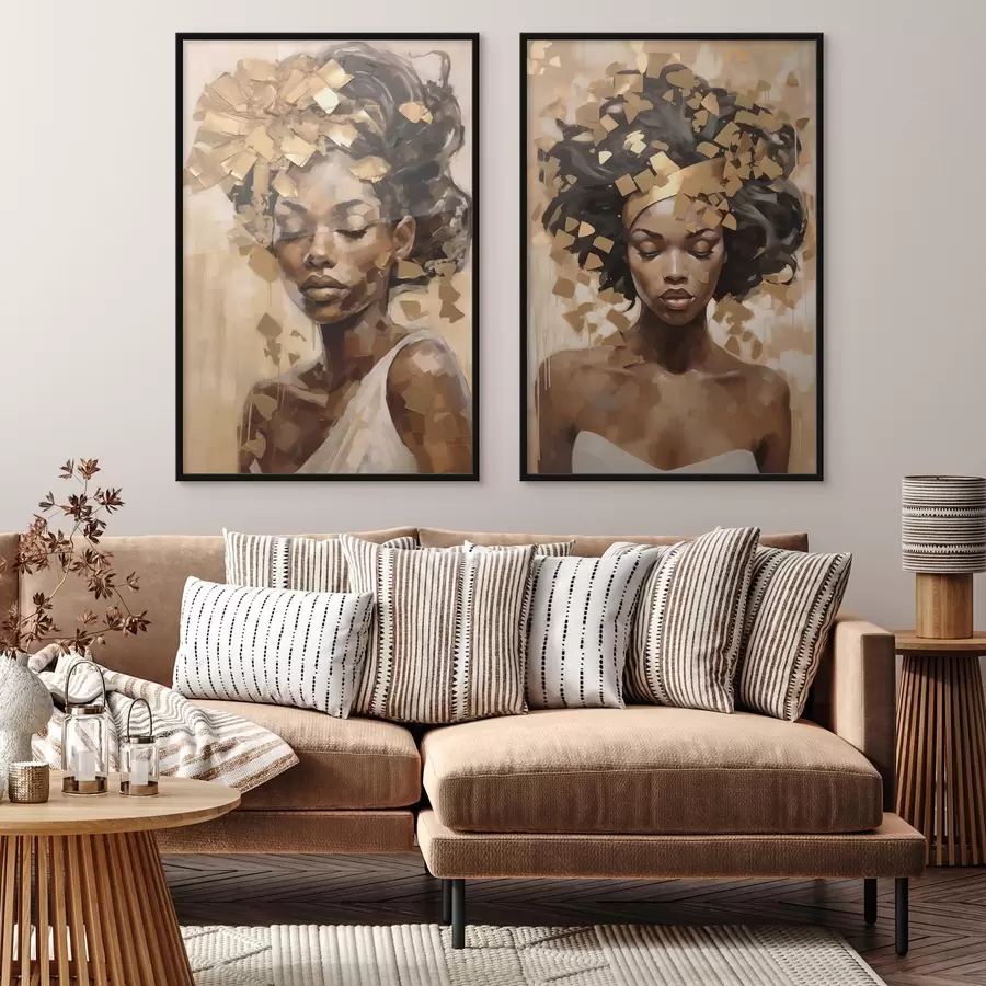 carta da parati Ritratti di donne nr. d00855