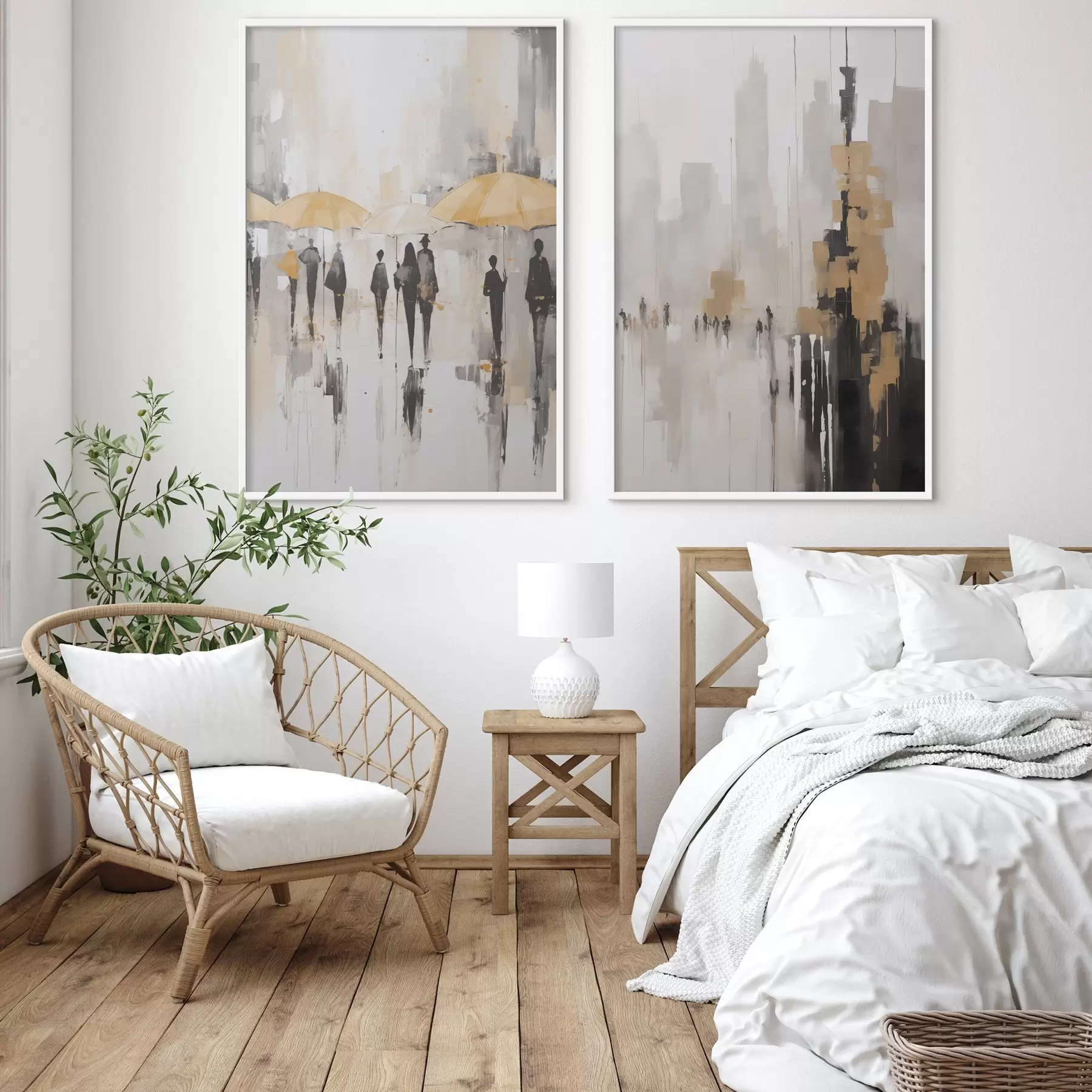 carta da parati Paesaggio urbano astratto nr. d00873