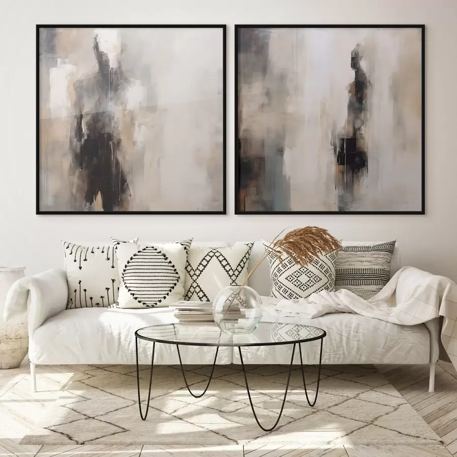 carta da parati Figure umane astratte nell'ombra nr. d00860