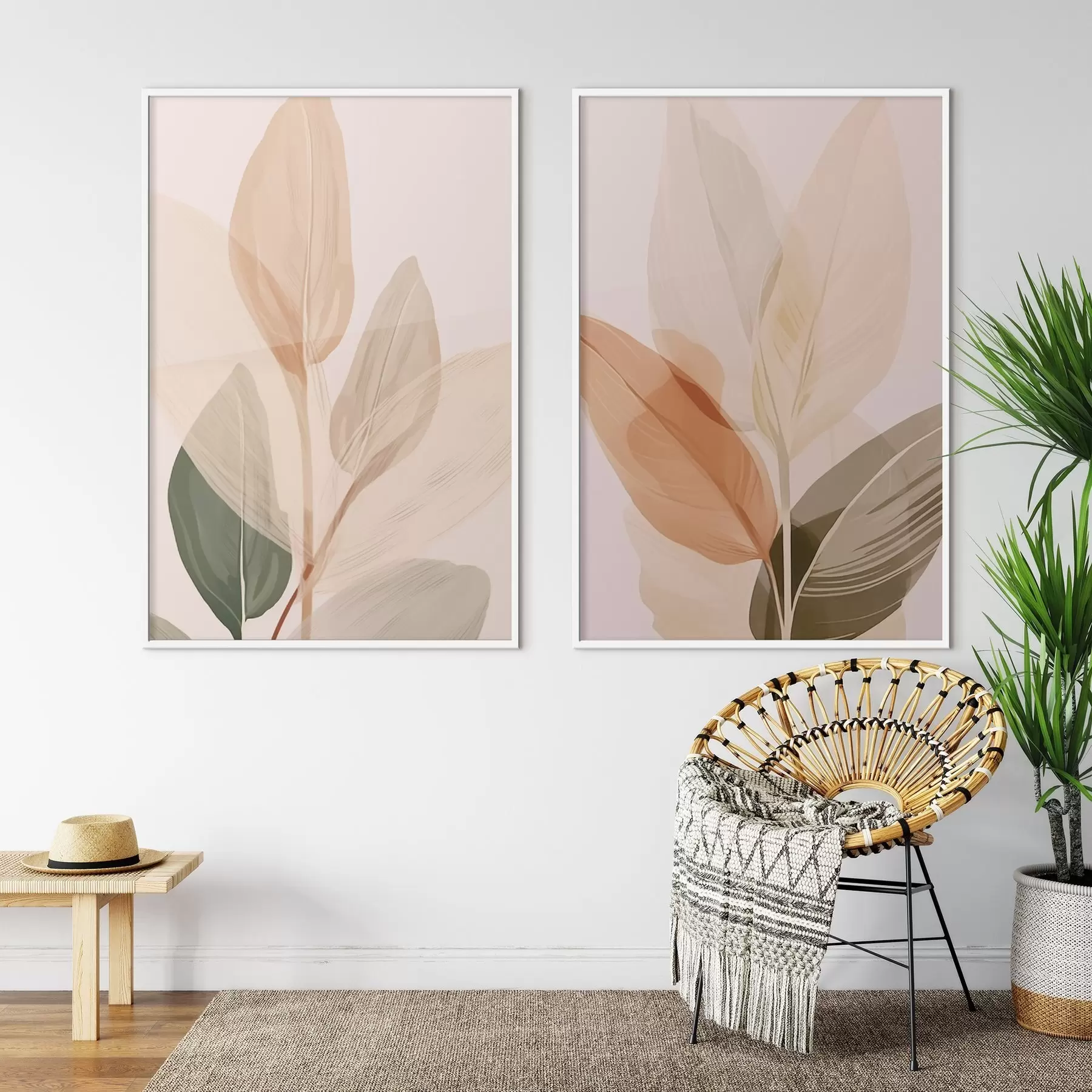 carta da parati Foglie nr. d00945