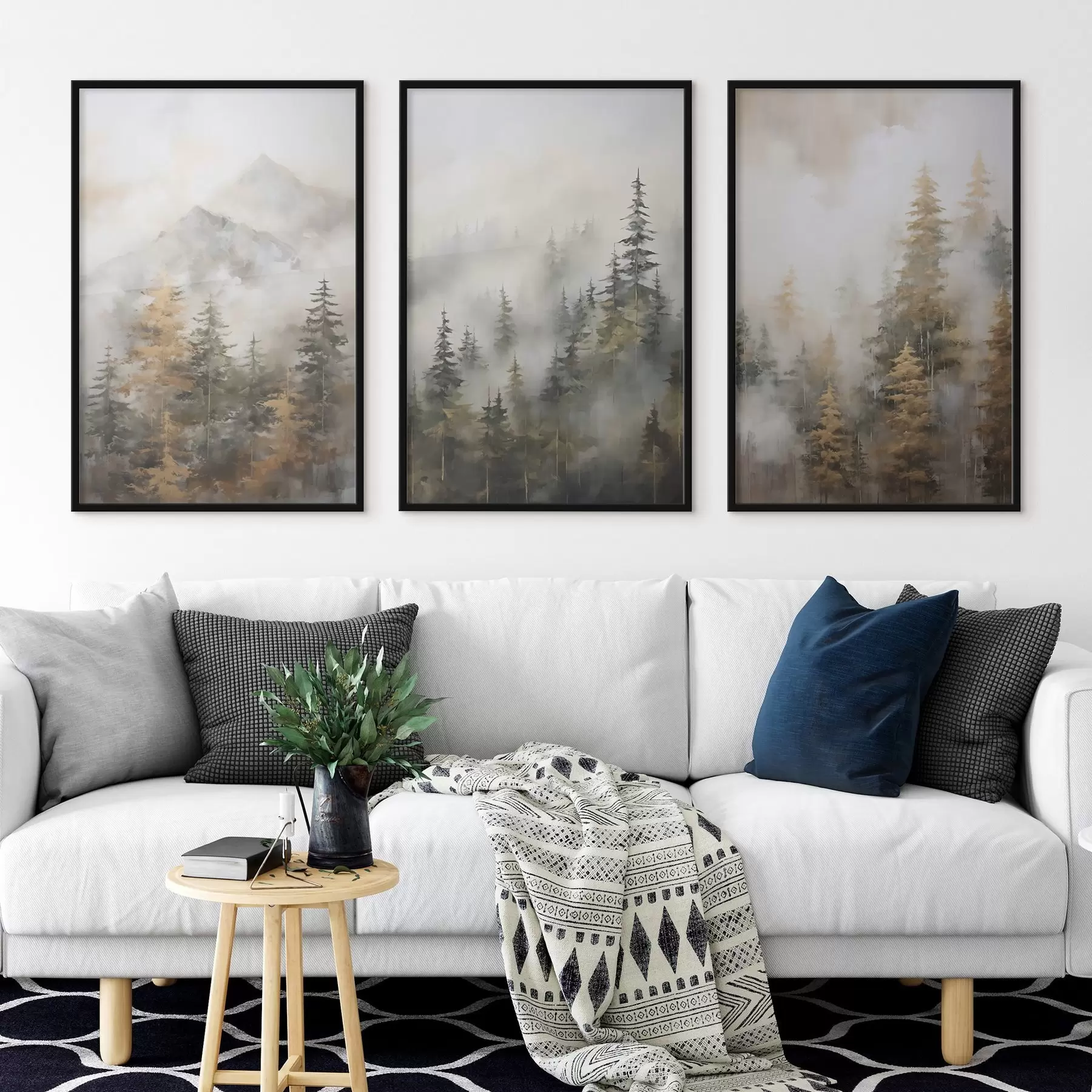 carta da parati Imitazione forestale della pittura nr. d00996