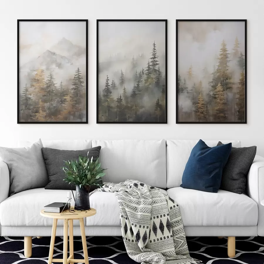 carta da parati Imitazione forestale della pittura nr. d00996