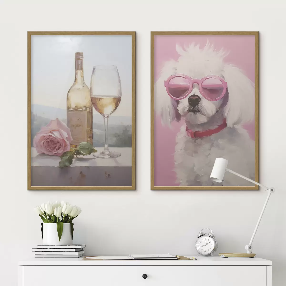 Poster Vino e quiete d01021