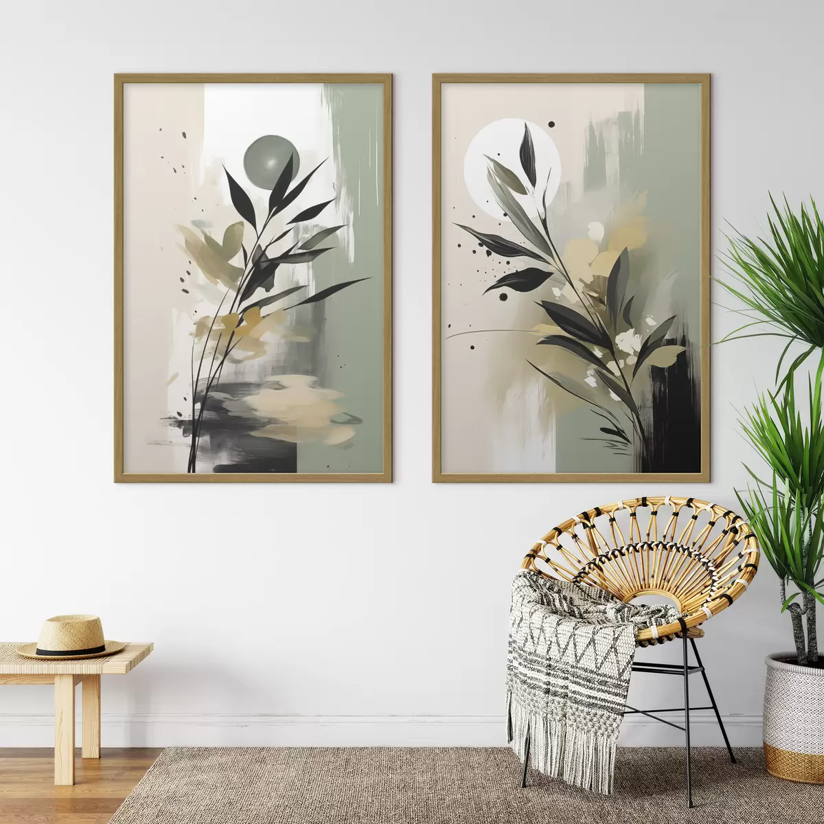 Poster Erbario dipinto d01038