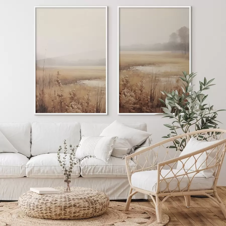 carta da parati Fiori secchi in un campo nr. d01053