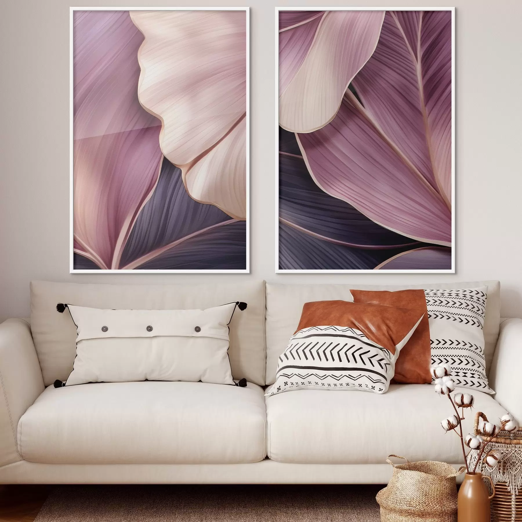 carta da parati Foglie astratte nr. d01059